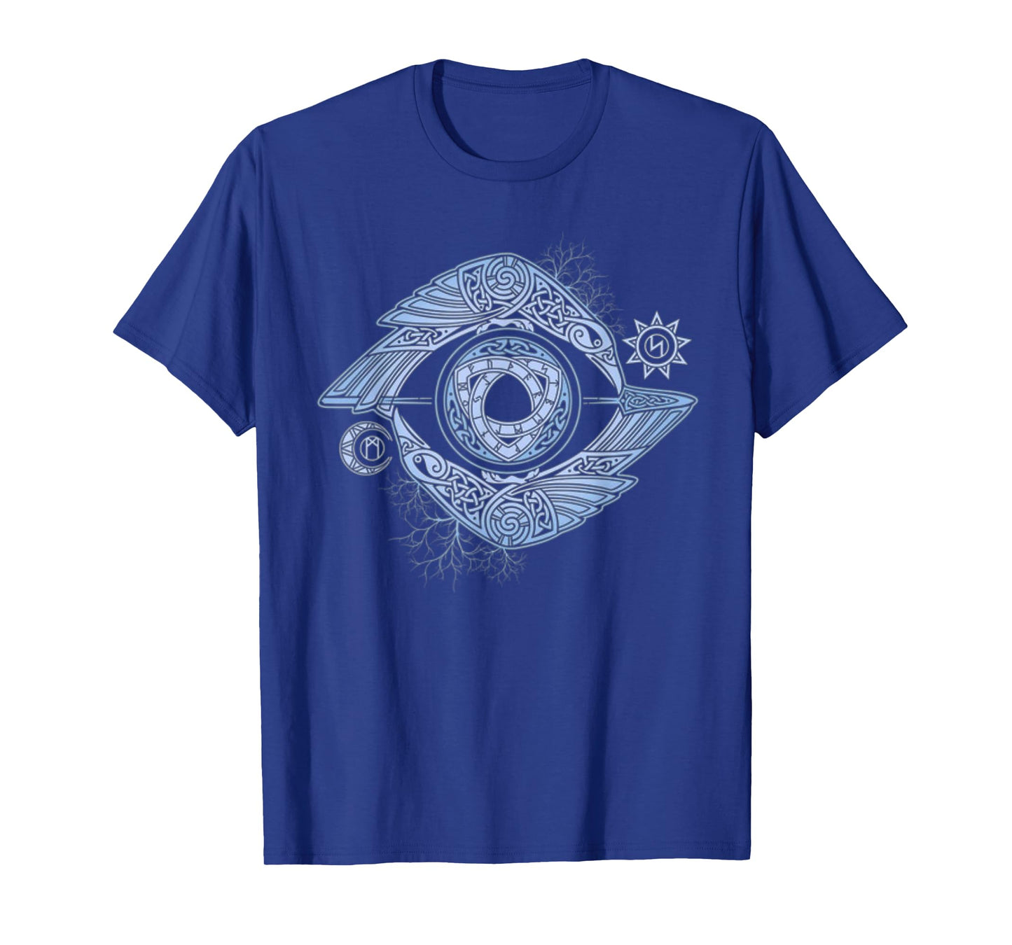 Eye Of Odin Raven Viking Valhalla North Myths T-Shirt