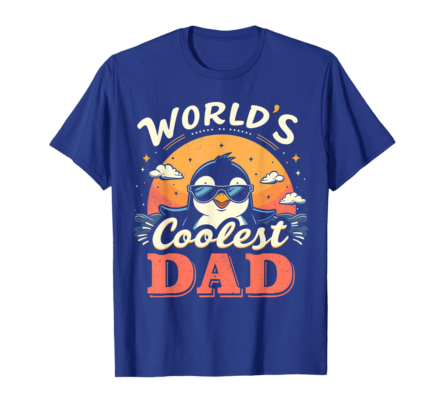 World's Coolest Dad Penguin Dad Penguin T-Shirt