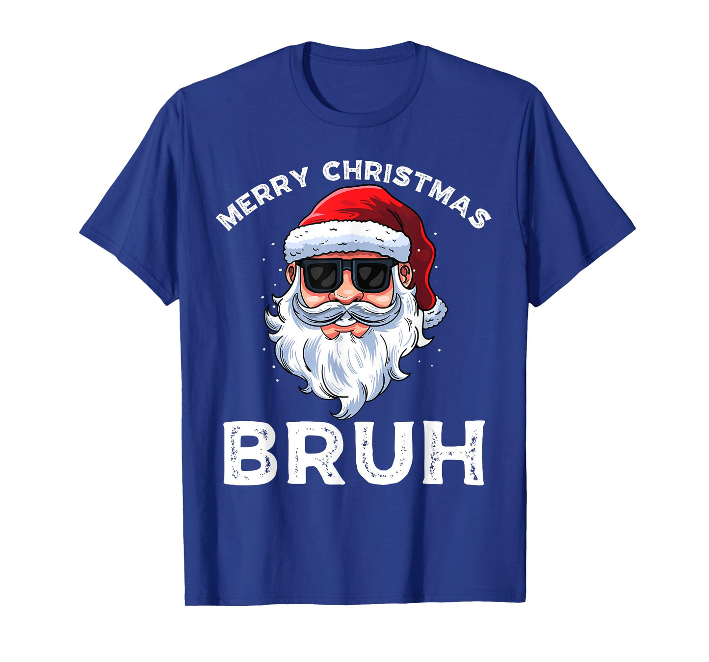 Merry Christmas Bruh Meme Funny Saying for Brother Boys Men T-Shirt