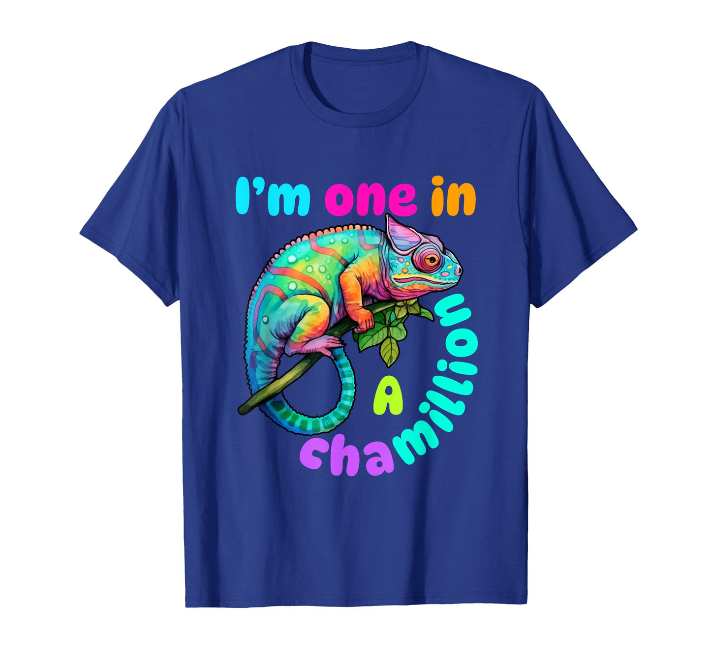 Chameleon Cute Lizard Saying Pun Kids Boys Toddlers T-Shirt