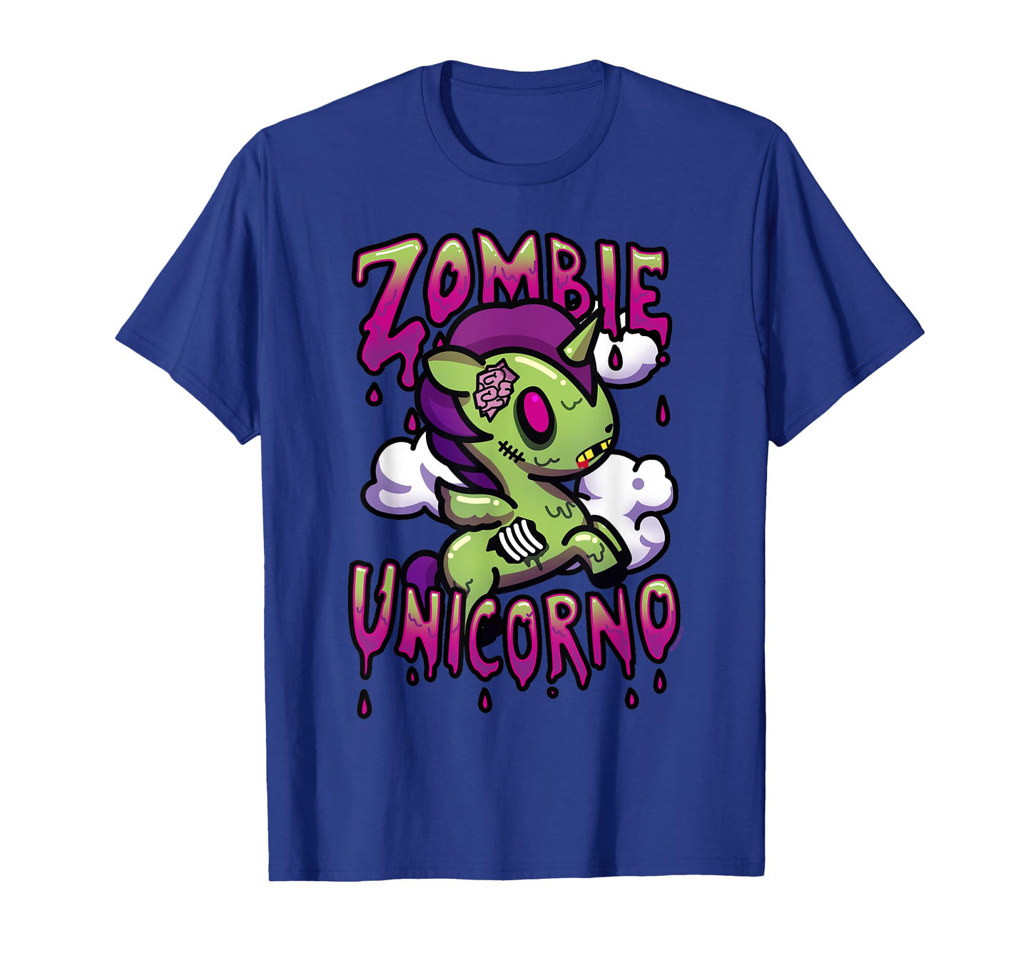 Tokidoki Halloween Zombie Unicorno Milo Portrait T-Shirt