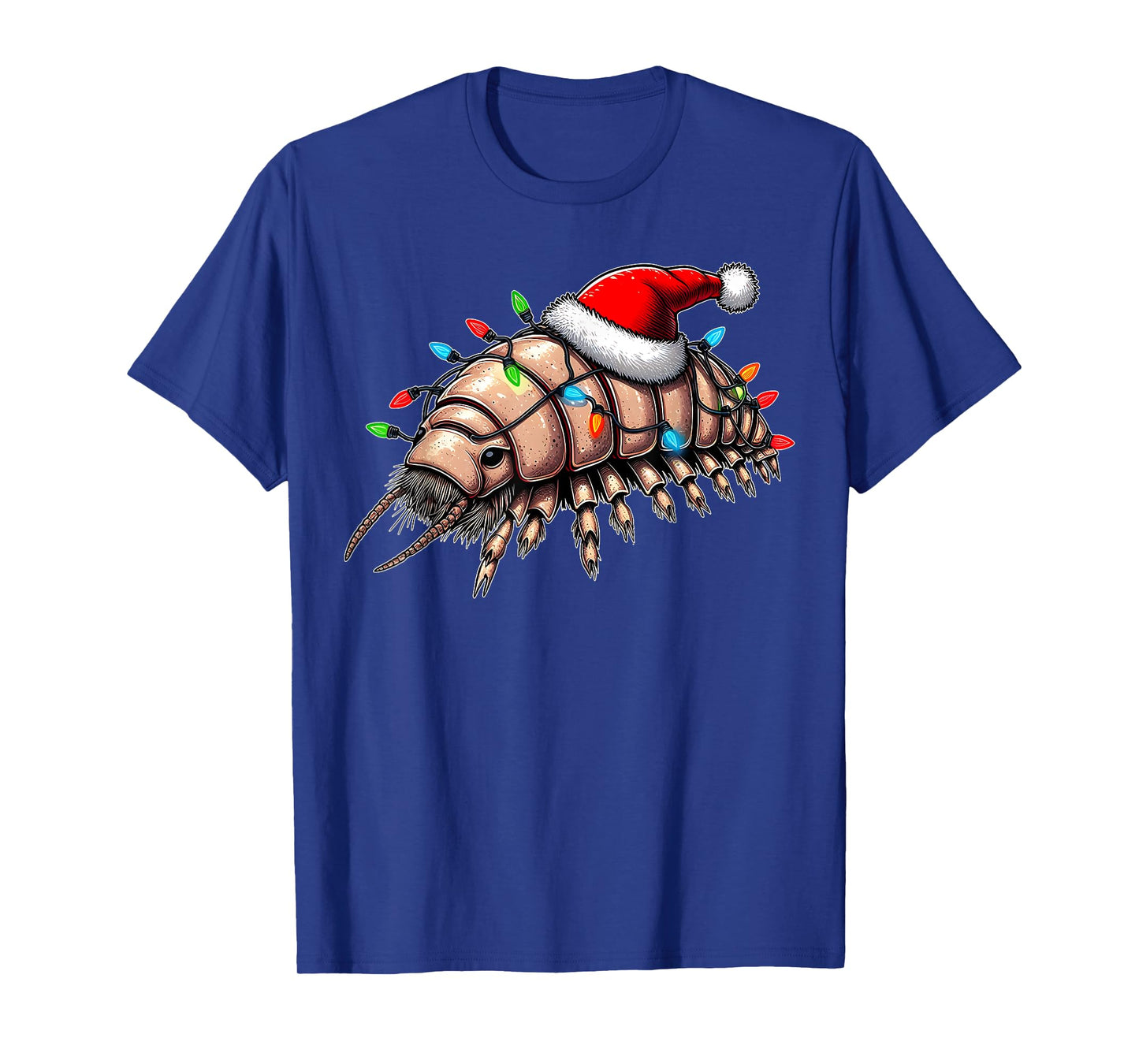 Isopod Funny Isopods Christmas Hat Xmas T-Shirt