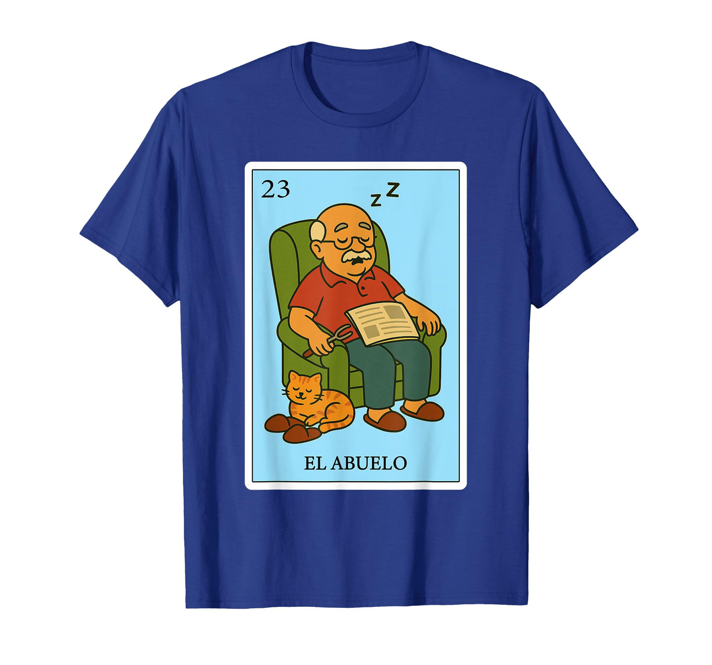El Abuelo Dormilón | Spanish-Mexican Bingo Gifts for Abuela T-Shirt