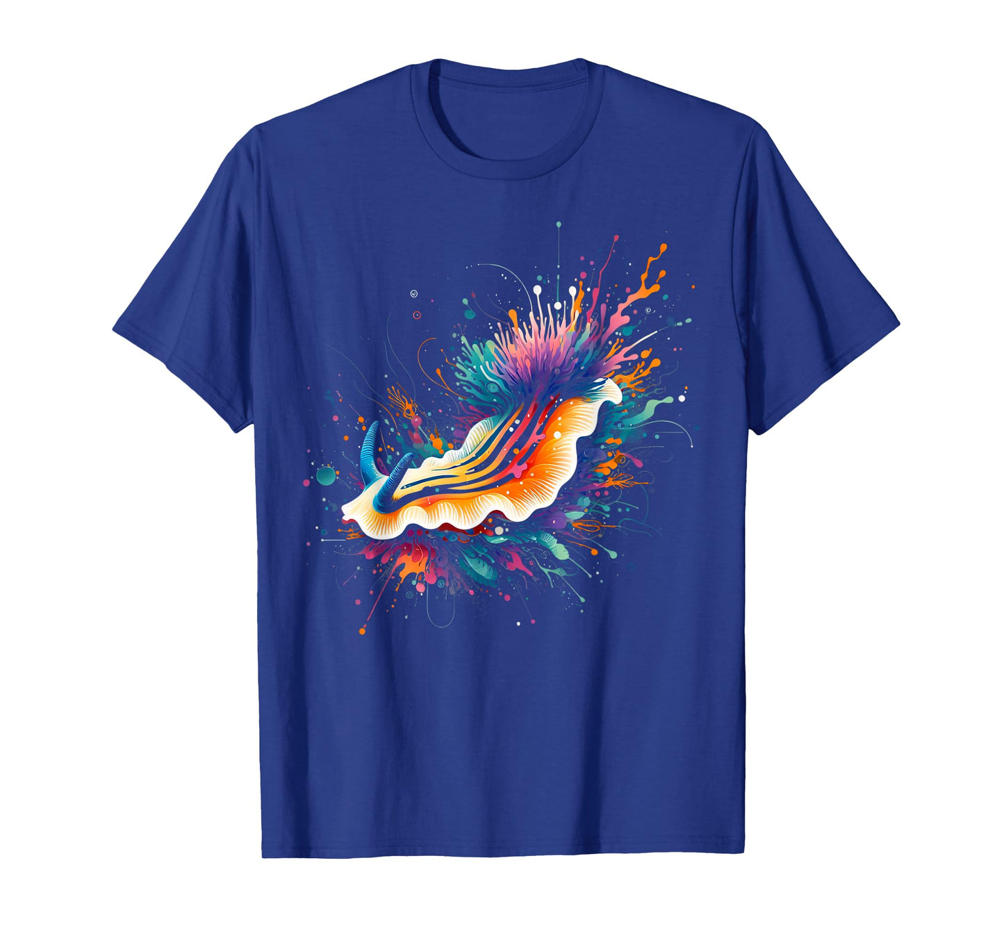 Nudibranch Minimalist and Vibrant Style Christmas Birthday T-Shirt