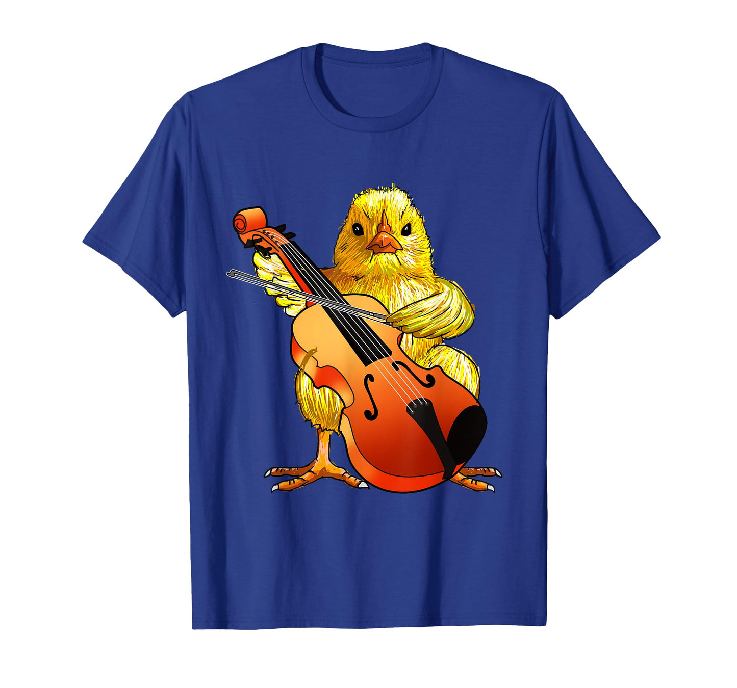 Cute Chicken Playing Cello - Musical Cello Player Gifts Idea T-Shirt