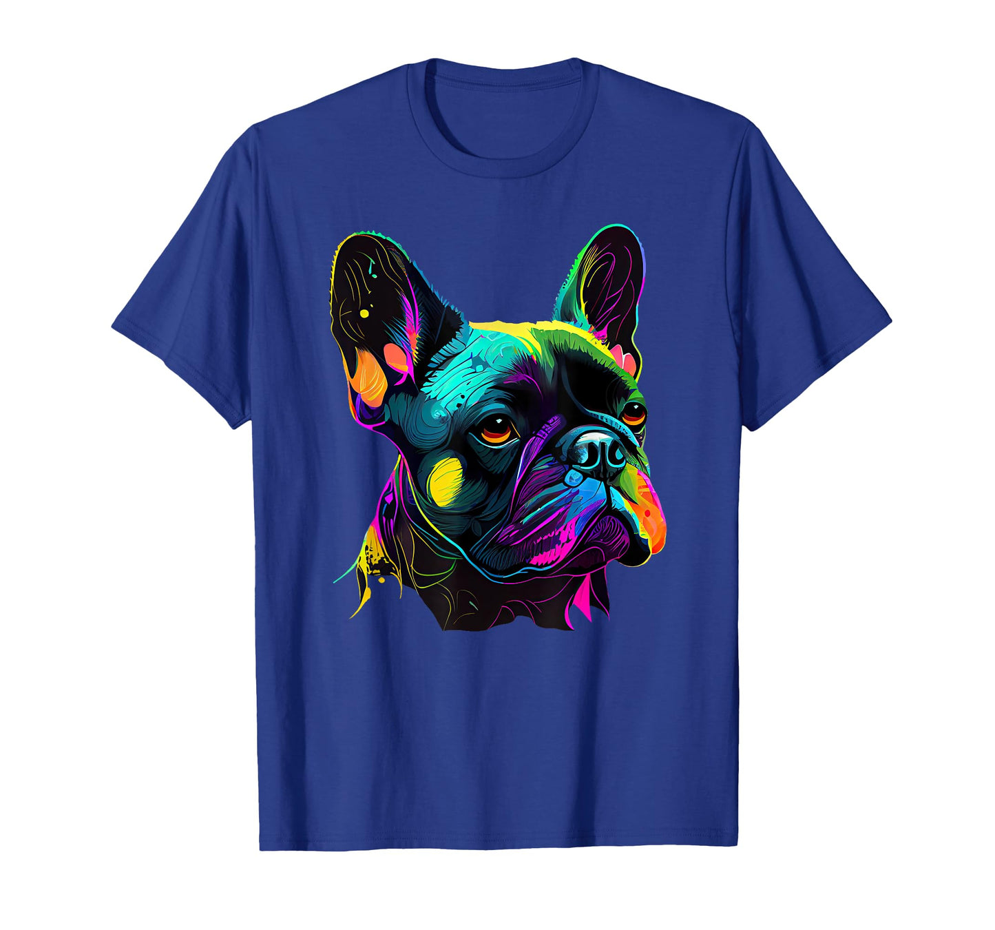 French Bulldog Pop Art Design Cute French Bulldog Lovers Men Women Girls Kids T-Shirt