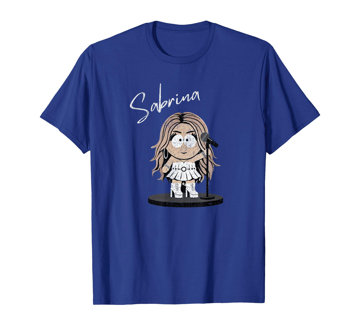 Girl Retro Sabrina First Name Groovy Beach T for Women T-Shirt