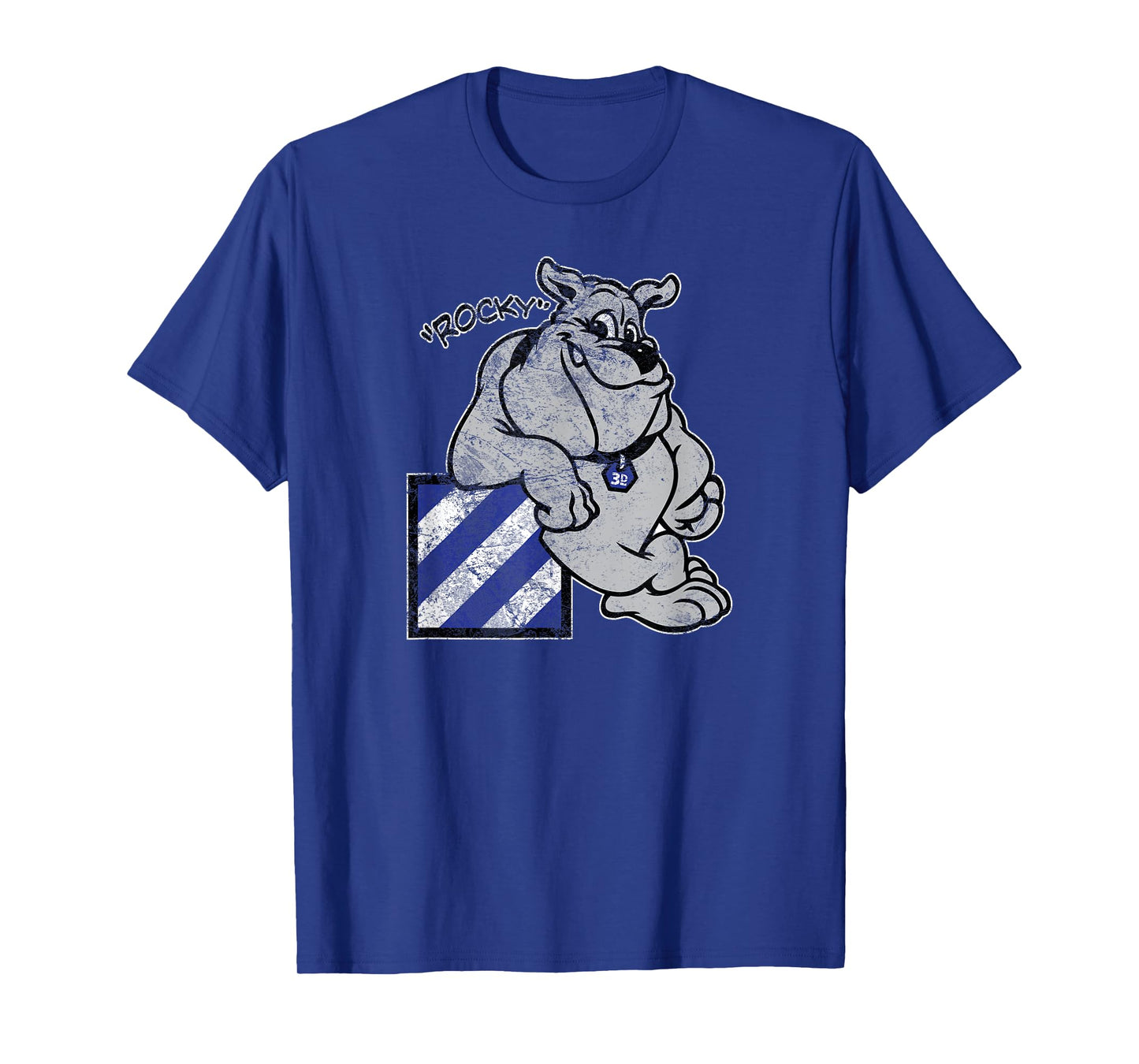 American Marauder: 3rd Infantry Division Rocky the Bulldog Men Women Kids T-Shirt