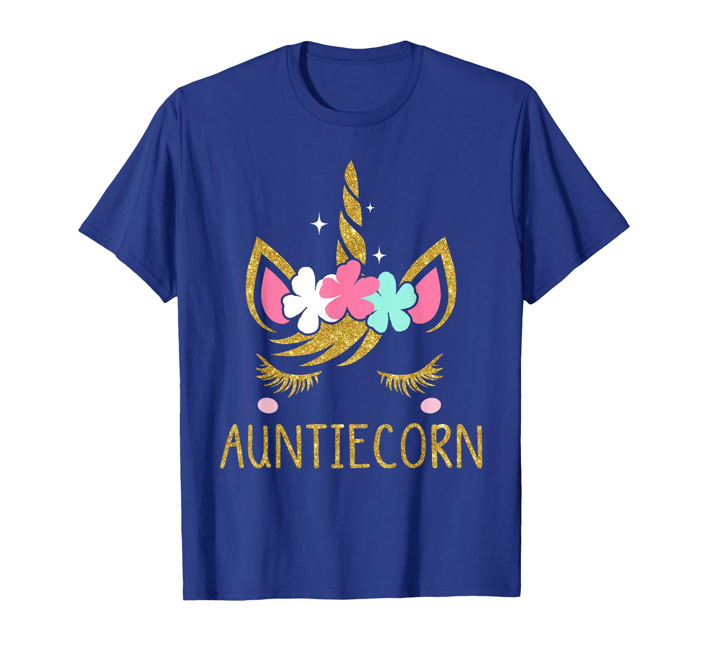 Auntiecorn Unicorn Auntie T-Shirt T-Shirt