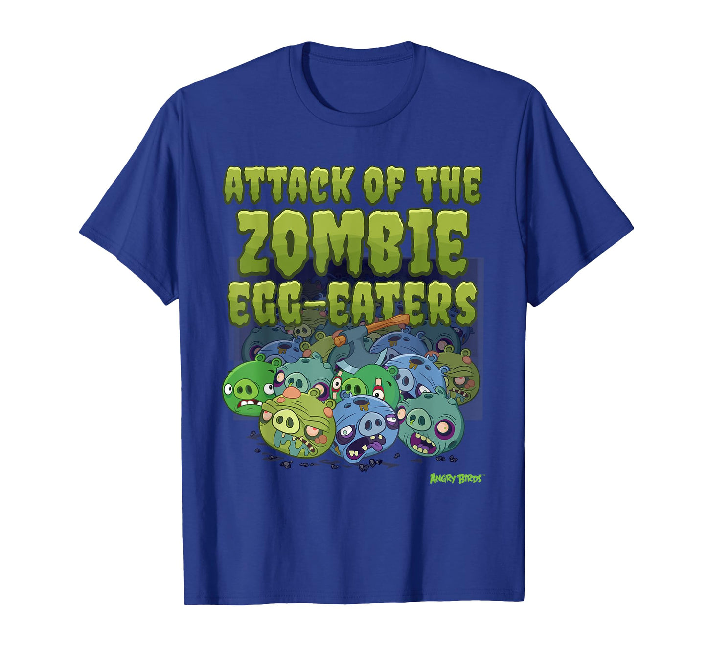 Angry Birds Halloween Pig Zombie Official Merchandise T-Shirt