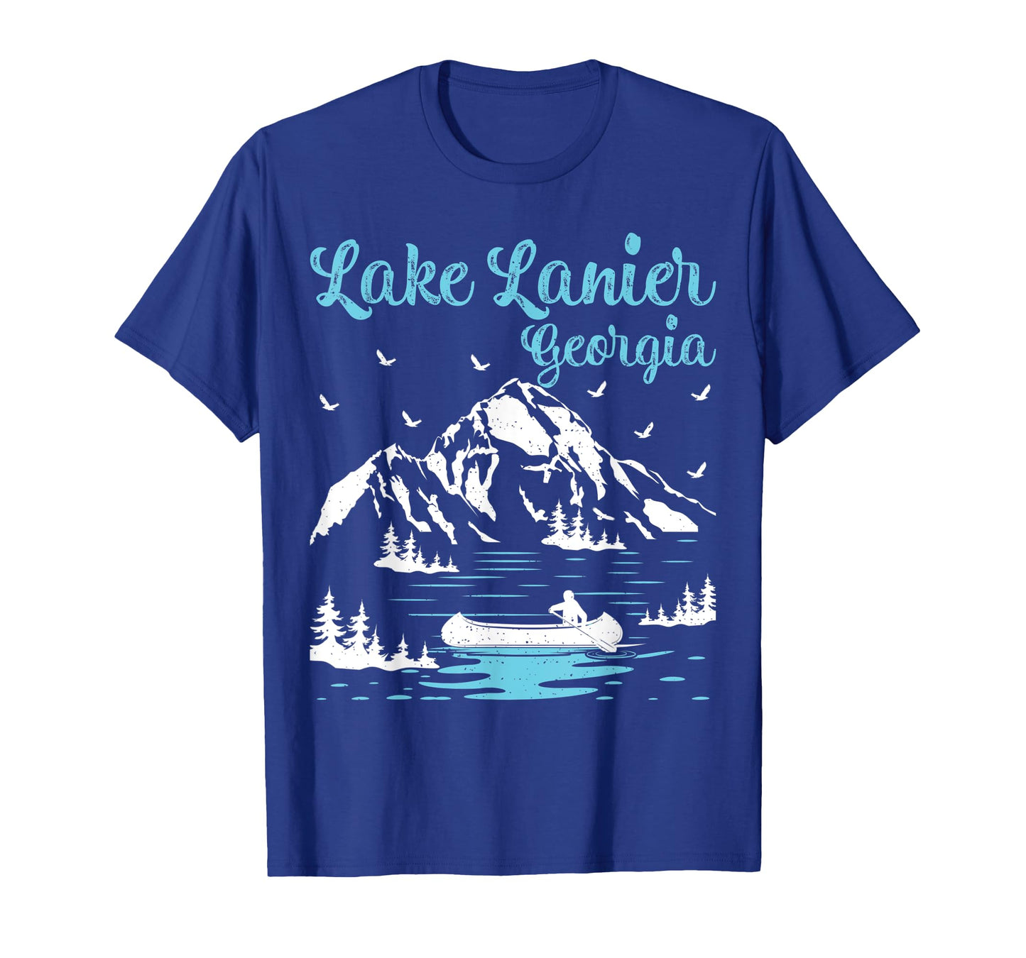 Summer Vacation Retro Georgia Lake Lanier T-Shirt for Men Women Kids
