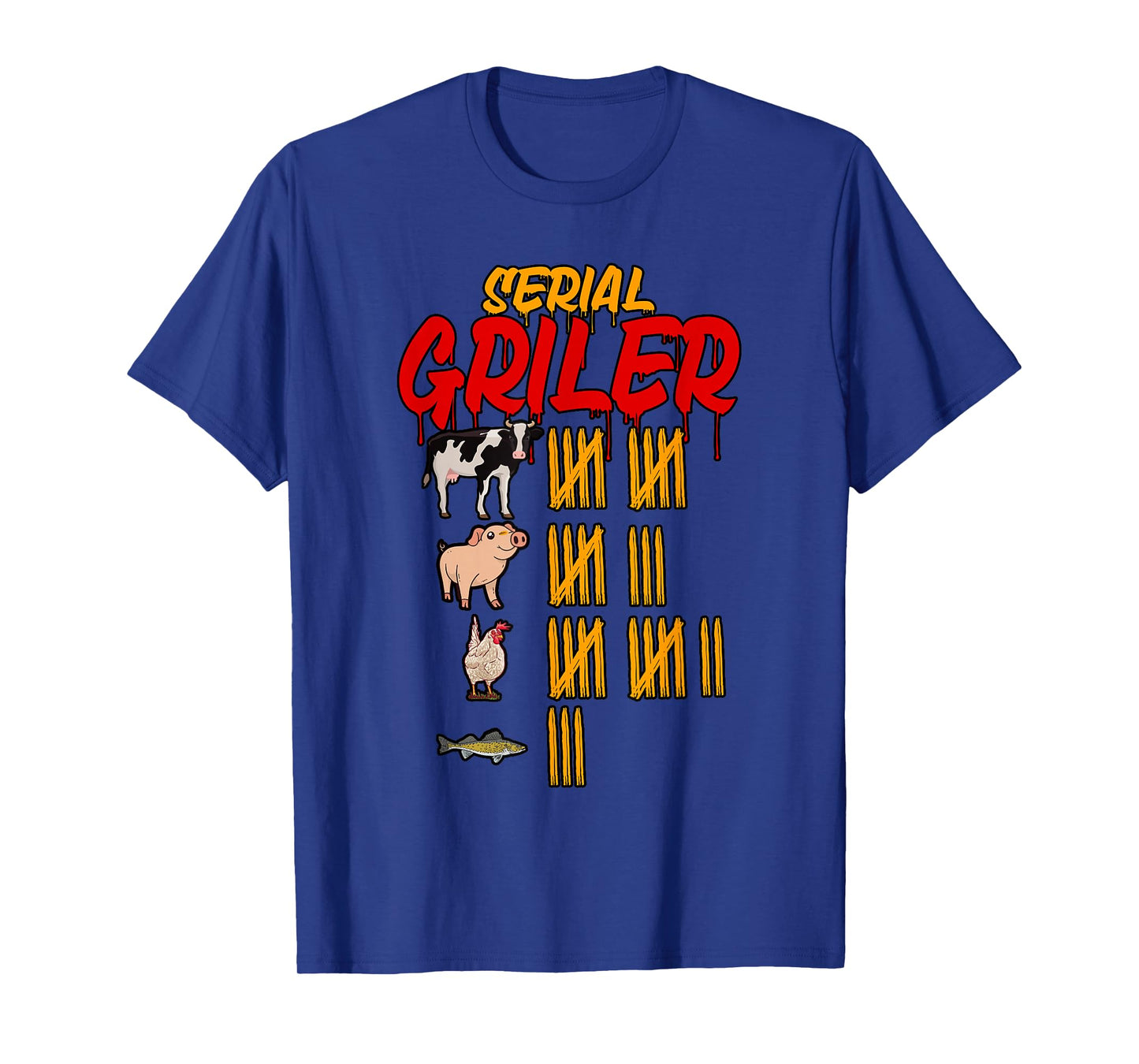 Serial Griller Pitmaster BBQ Smoker T-Shirt