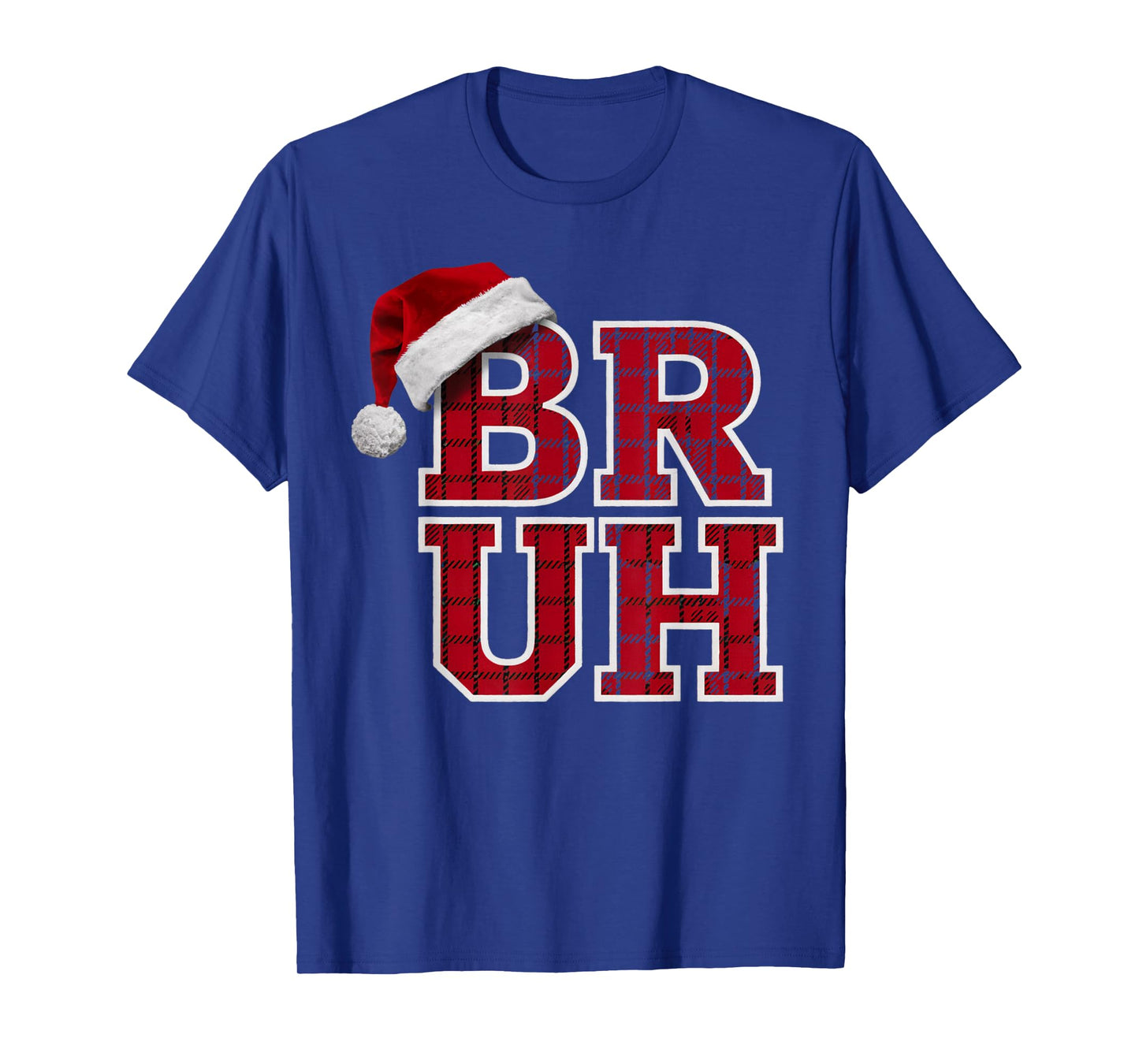 Bruh Funny Christmas Teens Boys Kids Xmas Pajamas T-Shirt