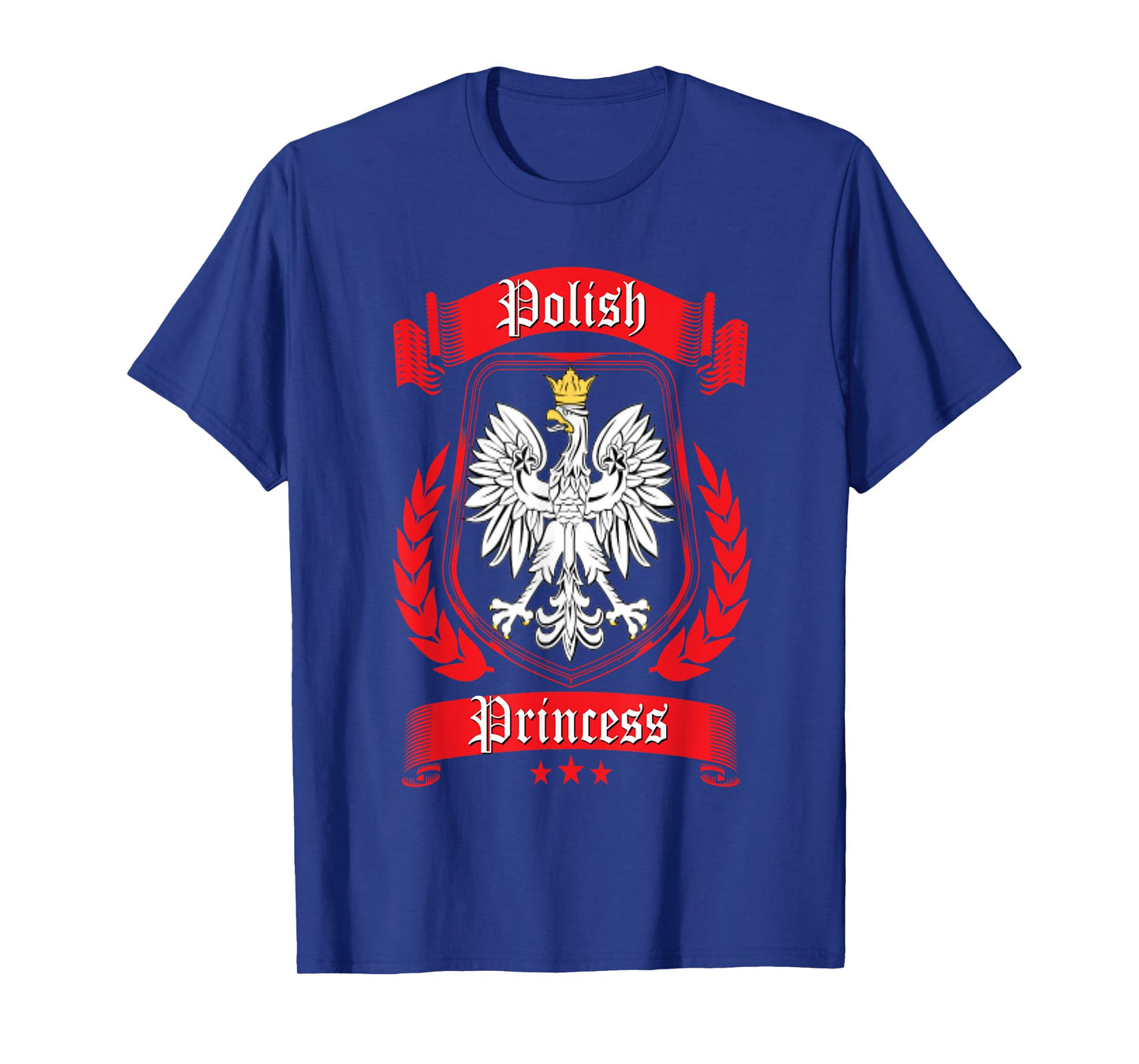 Polish Princess Shirt Dyngus Day Poland Eagle Daughter Girls T-Shirt