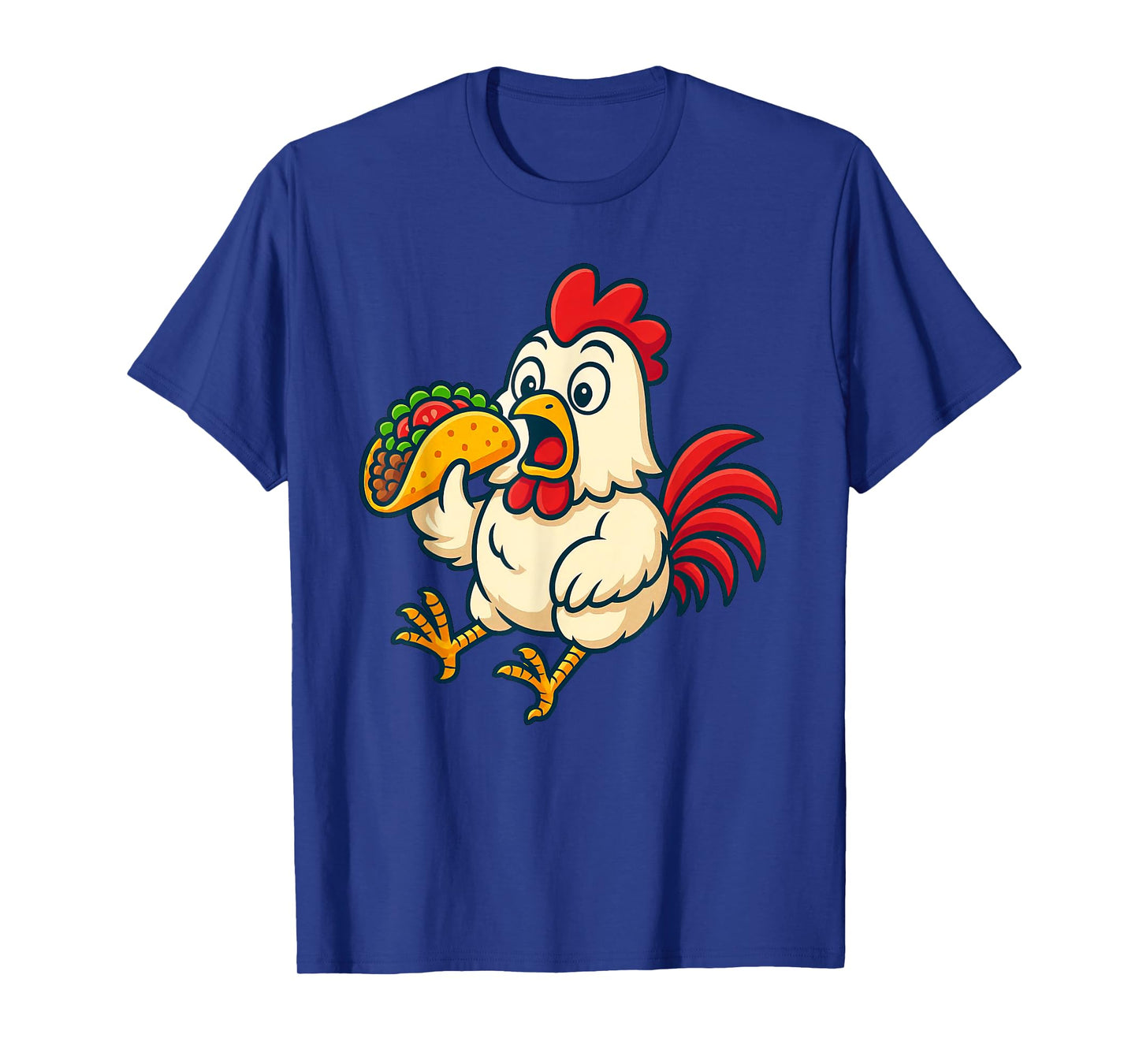 Chicken Eating Taco T-Shirt