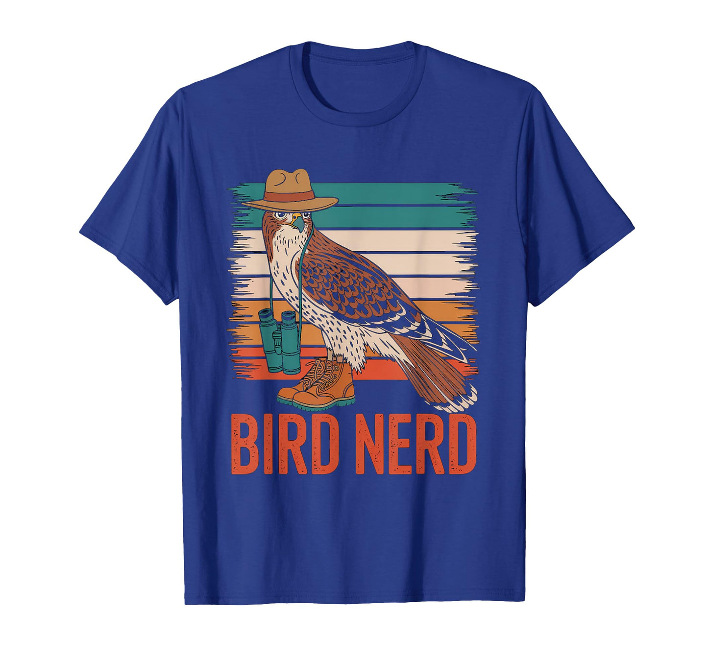 Bird Nerd Red-tailed Hawk Birdwatching Birding T-Shirt