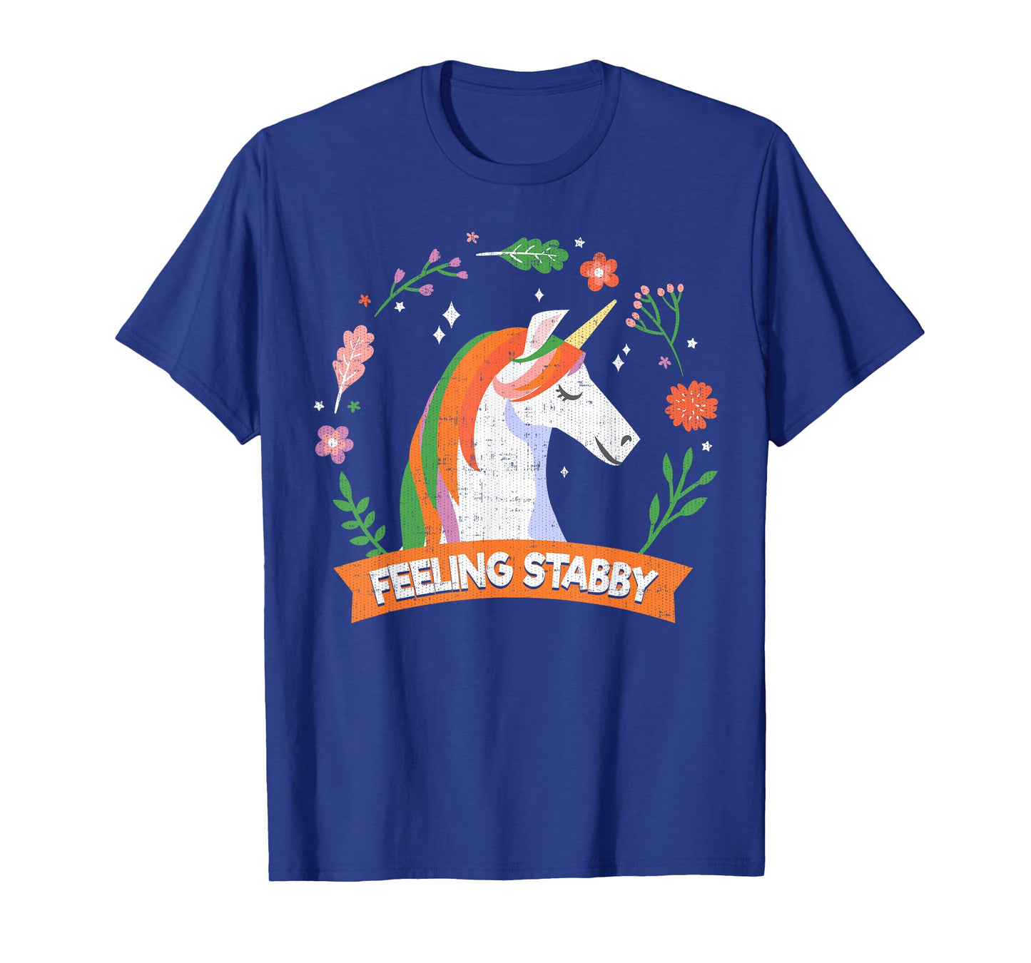 Feeling Stabby the unicorn Tee shirt T-shirt T-Shirt