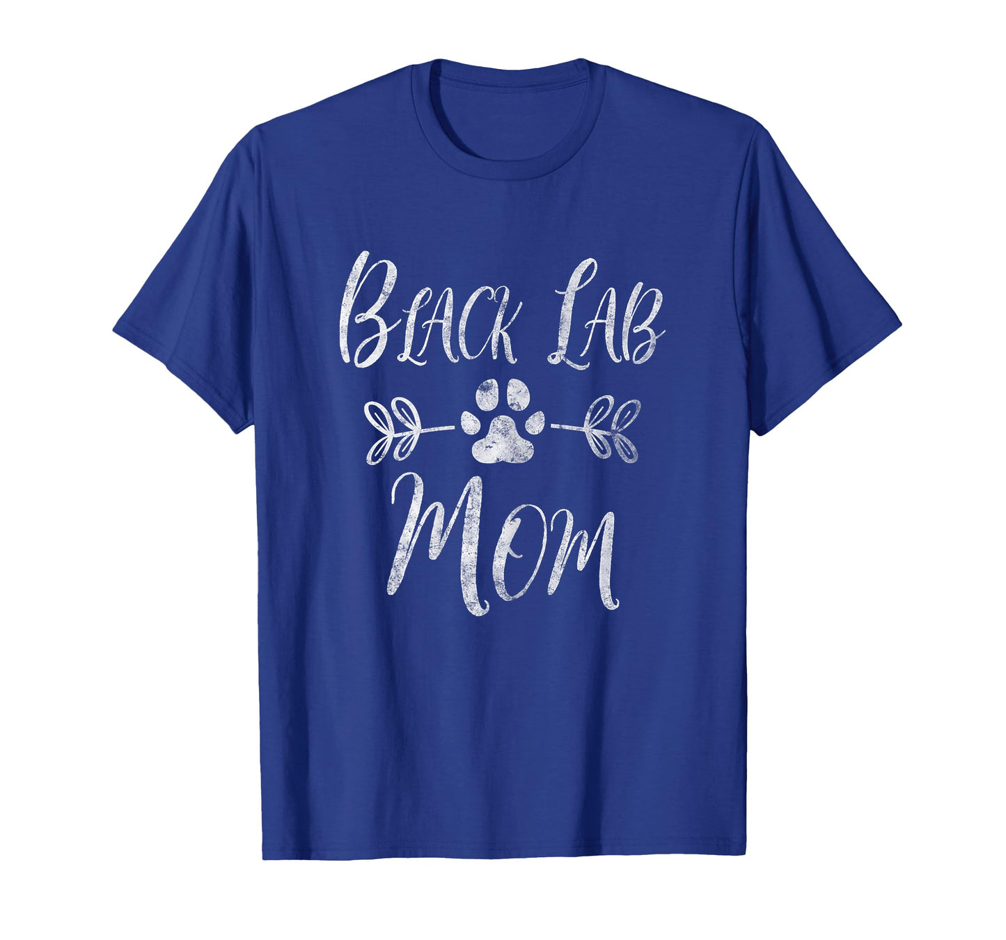 Black Lab Mom Shirt Labrador Retriever Lover Funny Dog Mom Women T-Shirt
