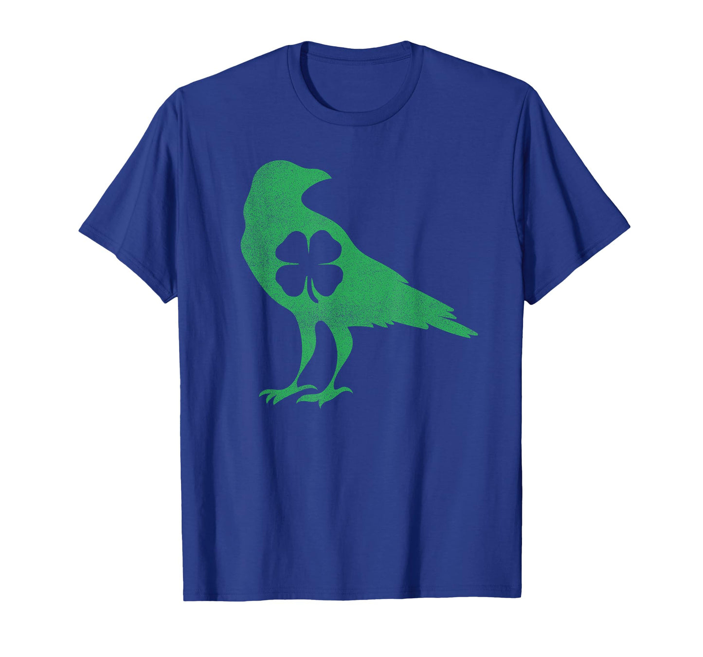 Raven Crow Bird Shamrock St. Patrick's Day Saint Paddy's T-Shirt