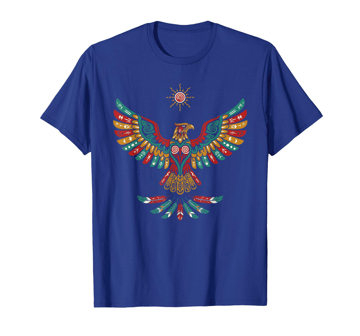 Thunderbird Native Indian American Tribal Art Indigenous Day T-Shirt