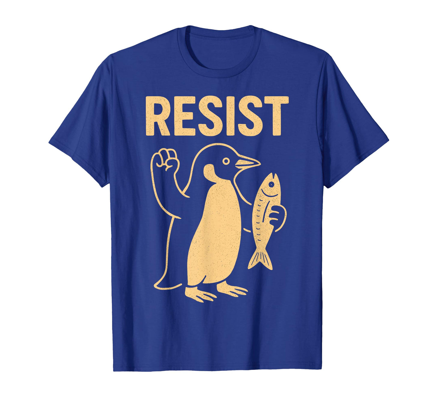 Penguin Resist Penguins Protest Against Tariffs T-Shirt