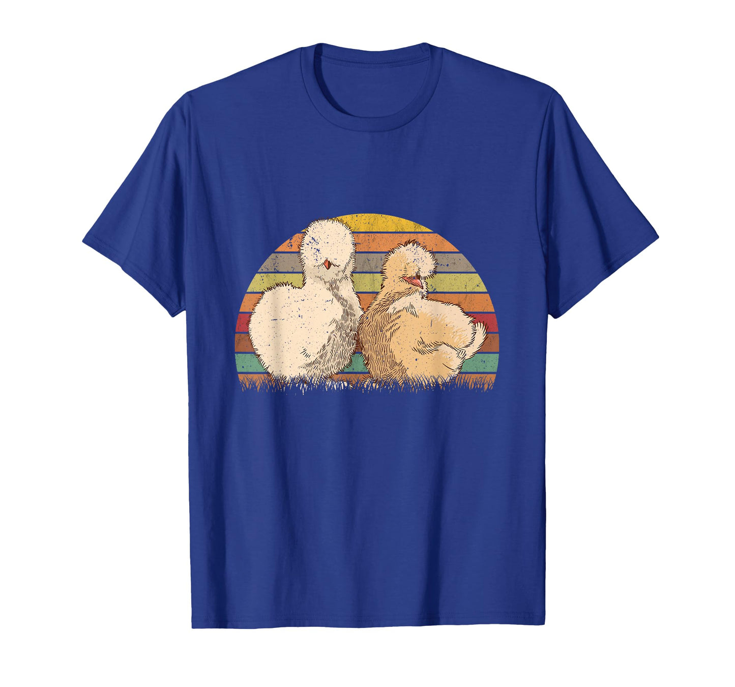 Silk hen Retro Silkies Vintage Silkie Chicken T-Shirt