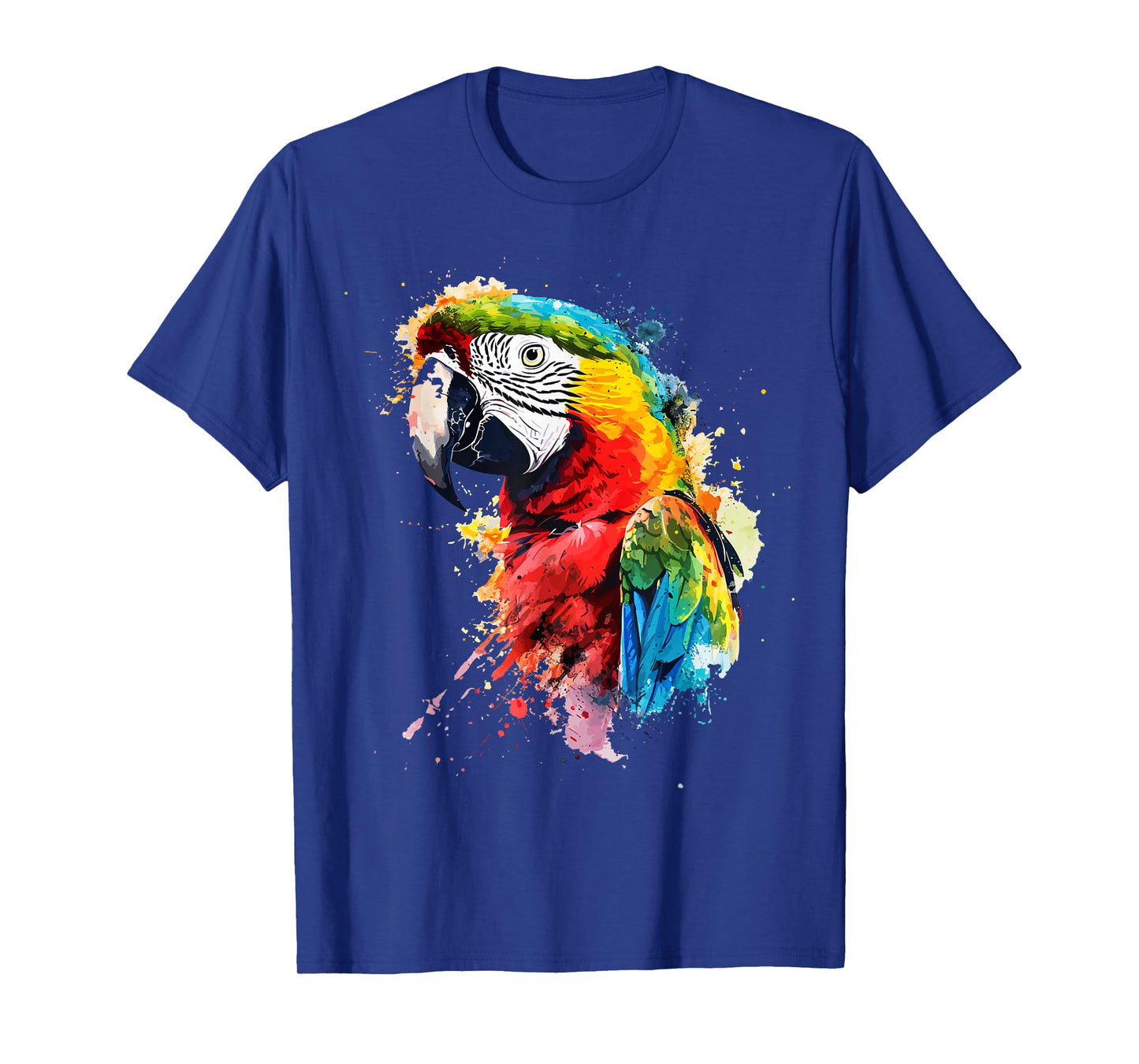 Colorful Parrot Watercolor T-Shirt