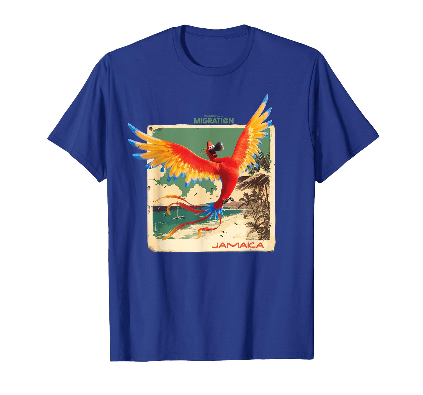 Migration Jamaica Parrot T-Shirt