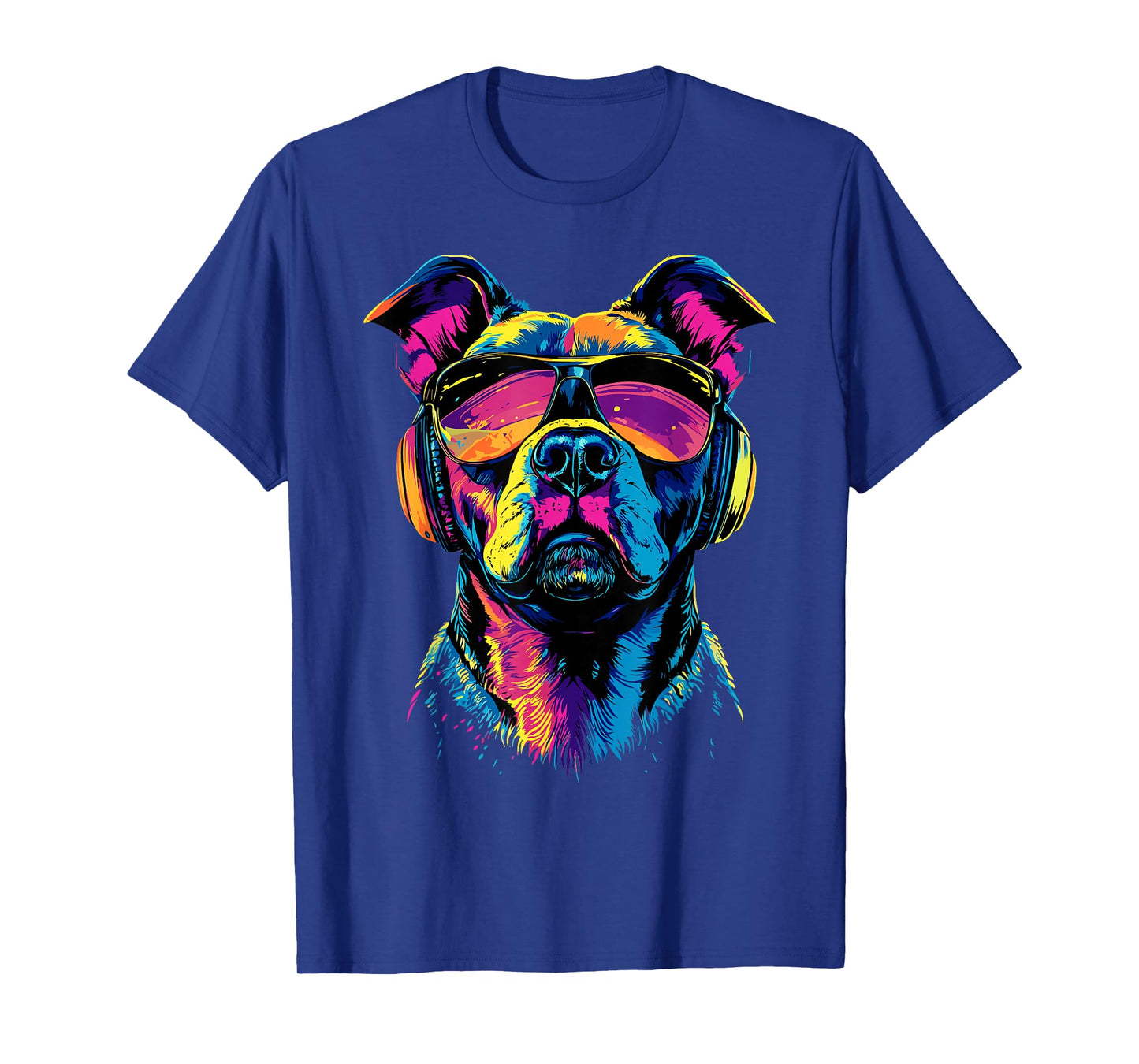 Pit Bull with Sunglasses Pittie American Pit Bull Terrier T-Shirt