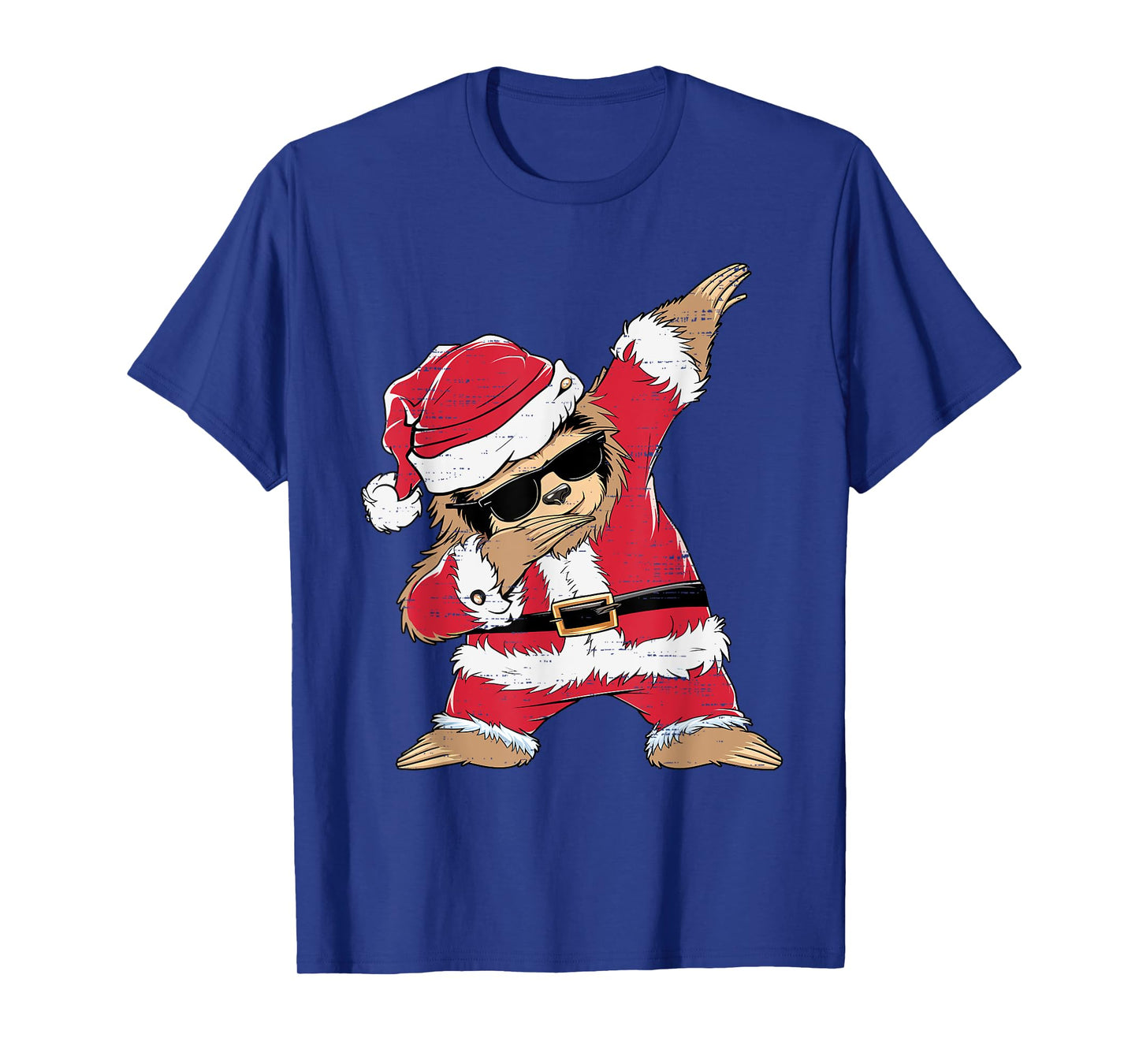 Dabbing Santa Sloth Merry Slothmas Christmas Kids Pajama T-Shirt