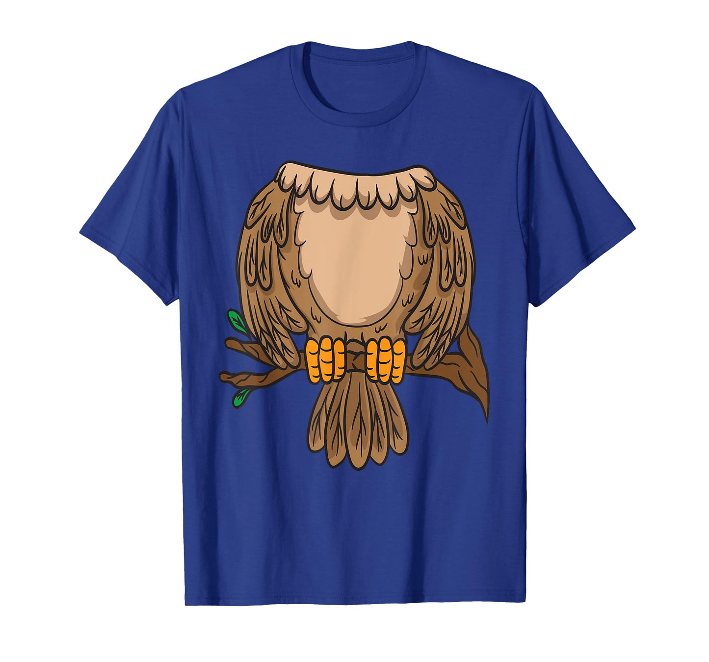 Funny Headless Owl Halloween Night Bird Costume Easy Outfit T-Shirt