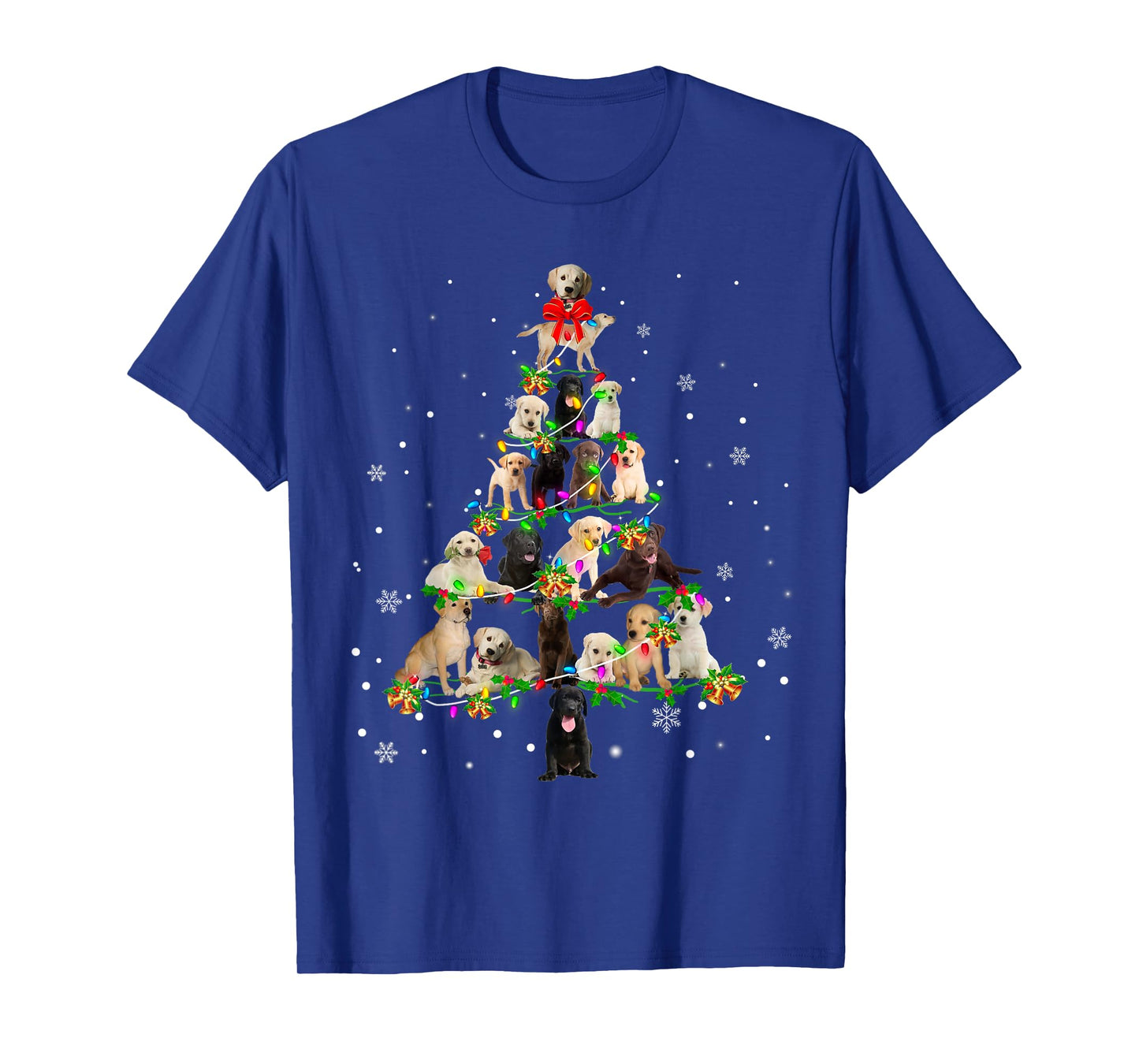 Labrador Retriever Christmas Tree X-Mas Gift T-Shirt