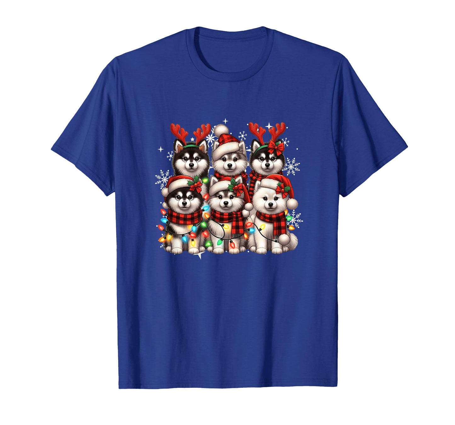 Pomsky Christmas Xmas Pomsky Lover T-Shirt