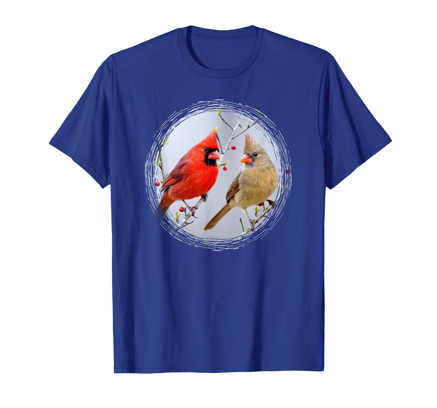 Cardinal Birds Birdwatching Lover Nature Wildlife T-Shirt