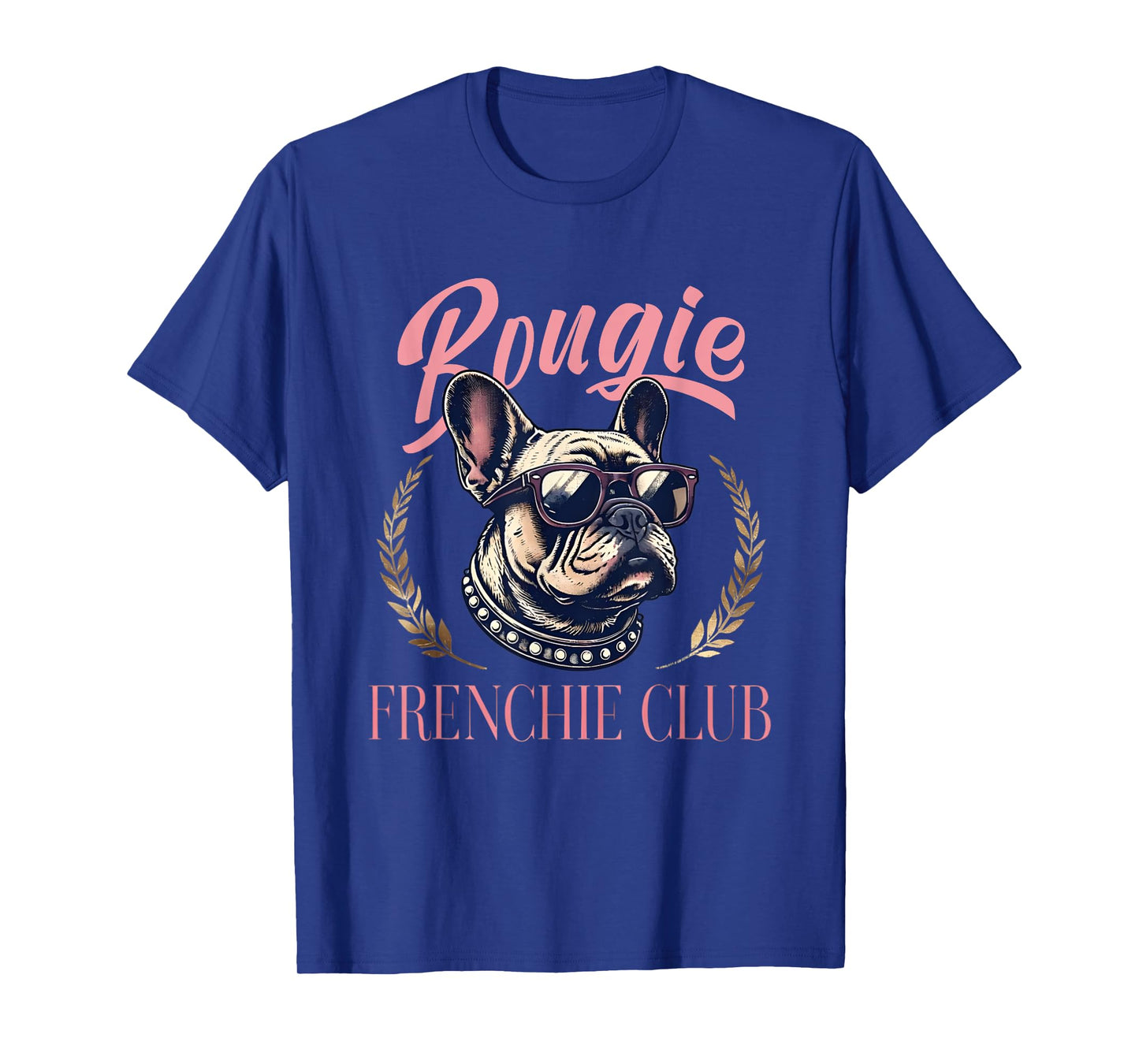 French Bulldog Shirt for Women Bougie Frenchie Club T-Shirt