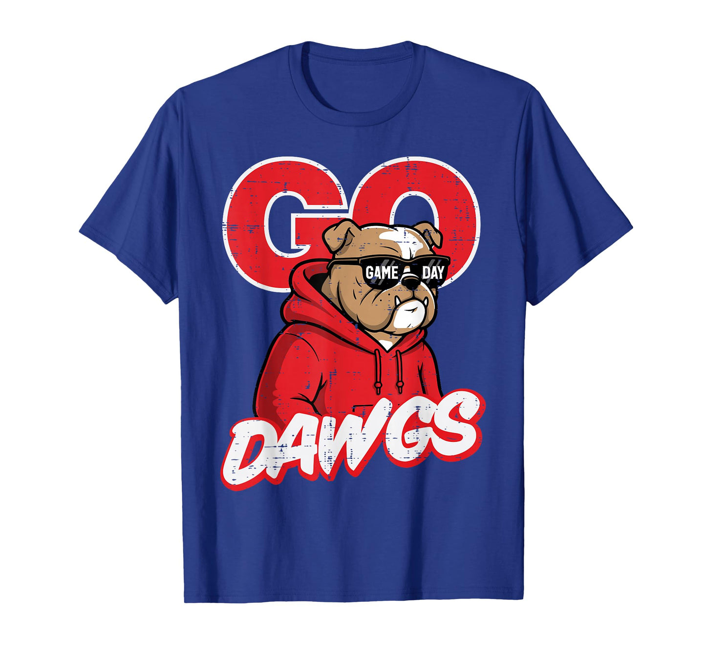 Bulldog Sunglasses Men Women Kids Boys Girls Youth Teen T-Shirt