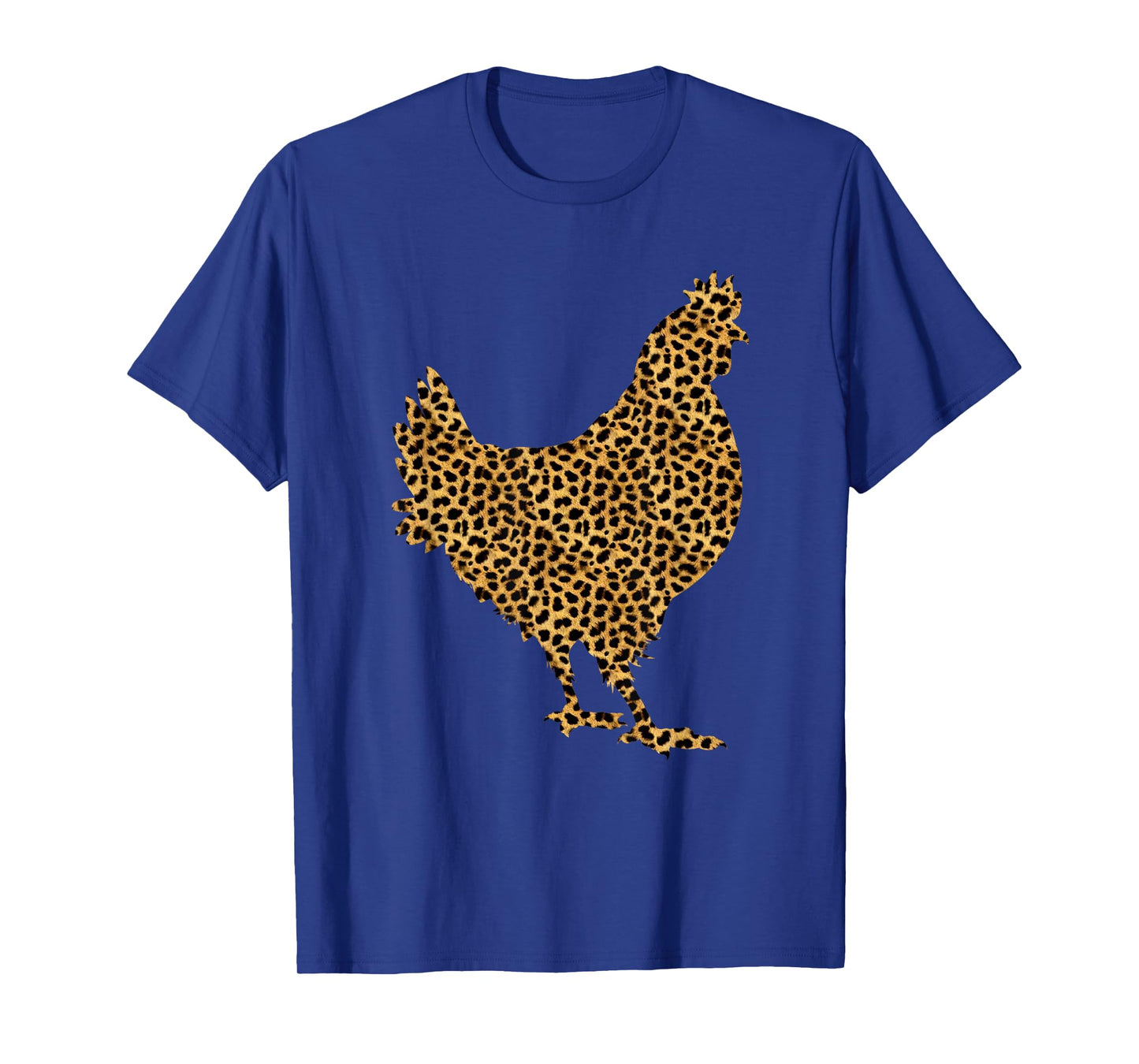 Chicken Leopard Print Hen Fowl Animal Lover Women Gift T-Shirt