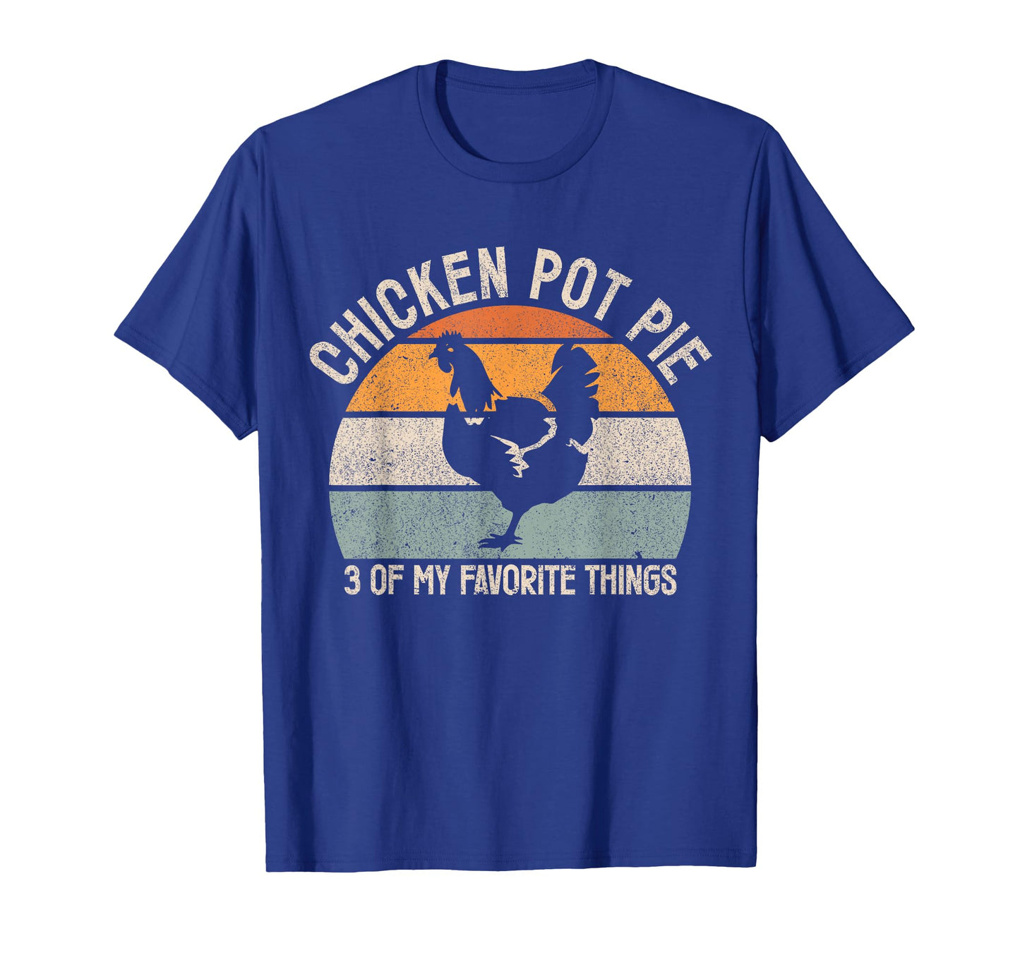 Chicken Pot Pie Apparel Vintage Black Chicken Pot Pie T-Shirt