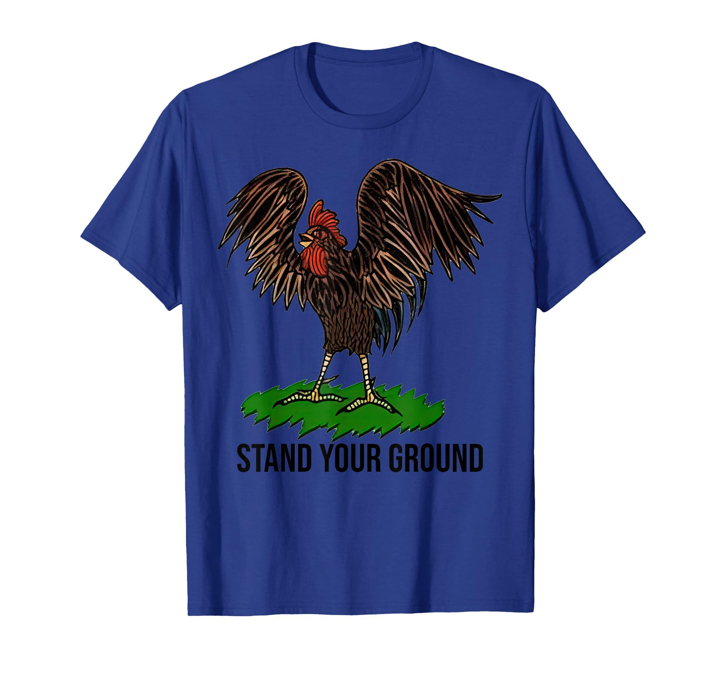 Stand Your Ground Chicken Funny Christmas T-Shirt