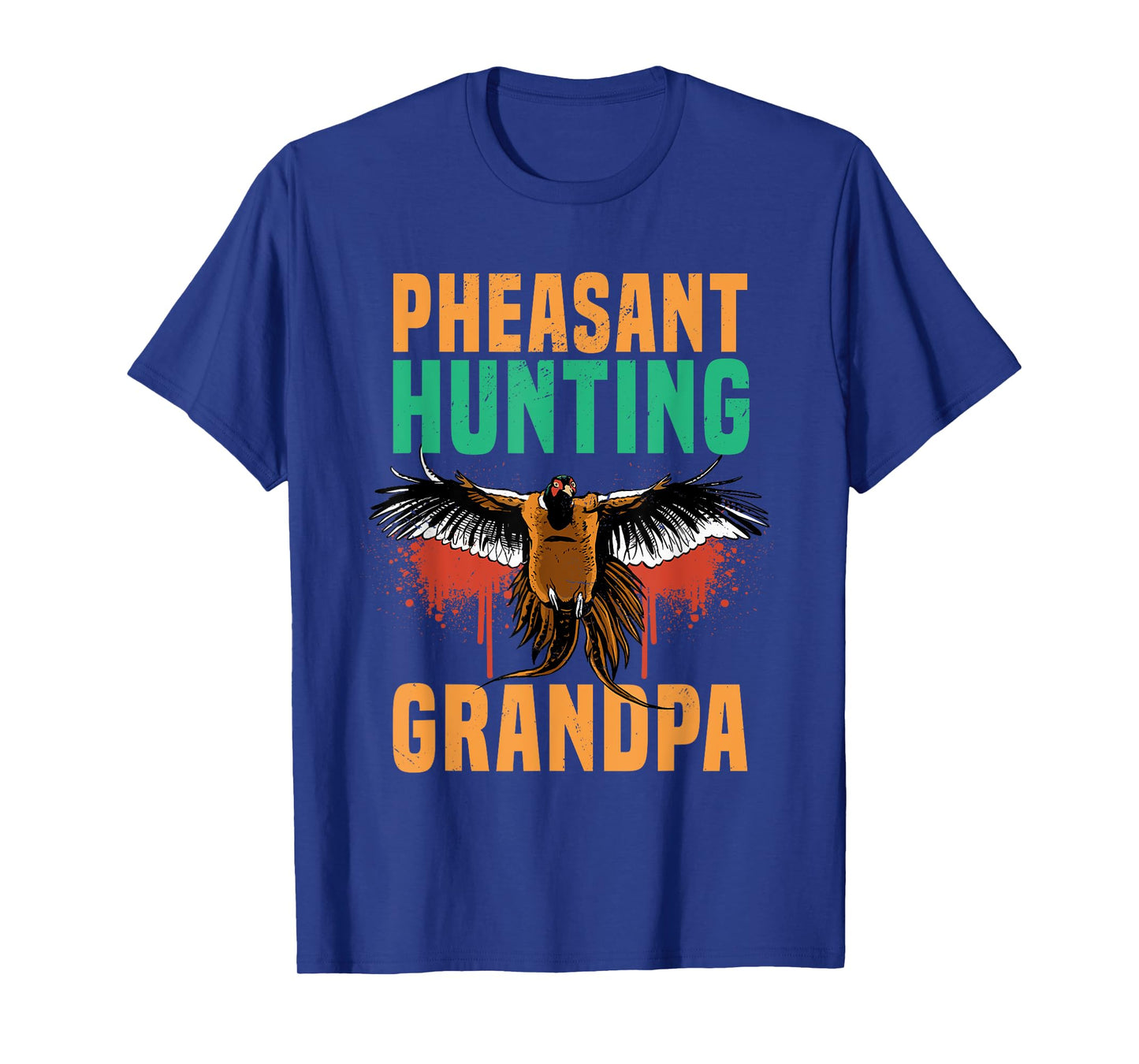 Pheasant Hunting Grandpa Game Sport T-Shirt
