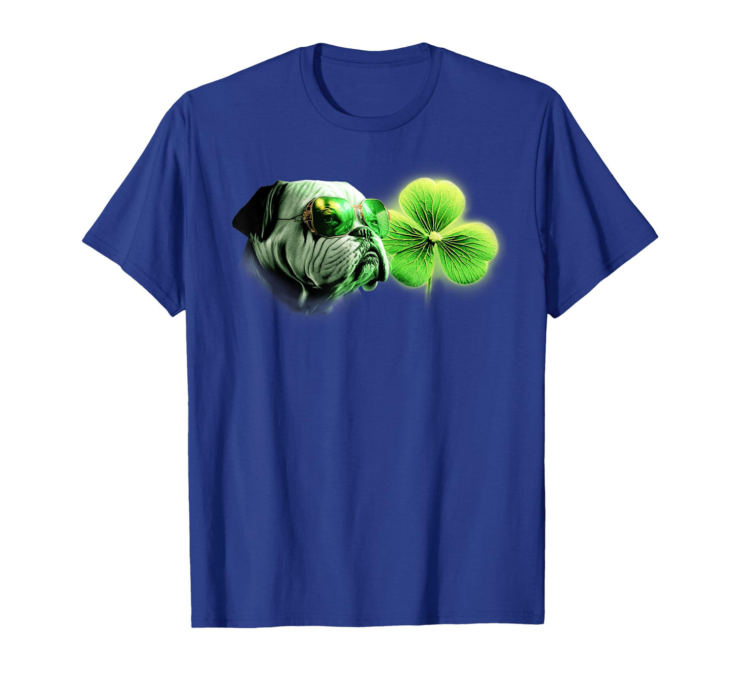 Bulldog Shamrock for Bulldog Lovers St. Patricks Day Bulldog T-Shirt