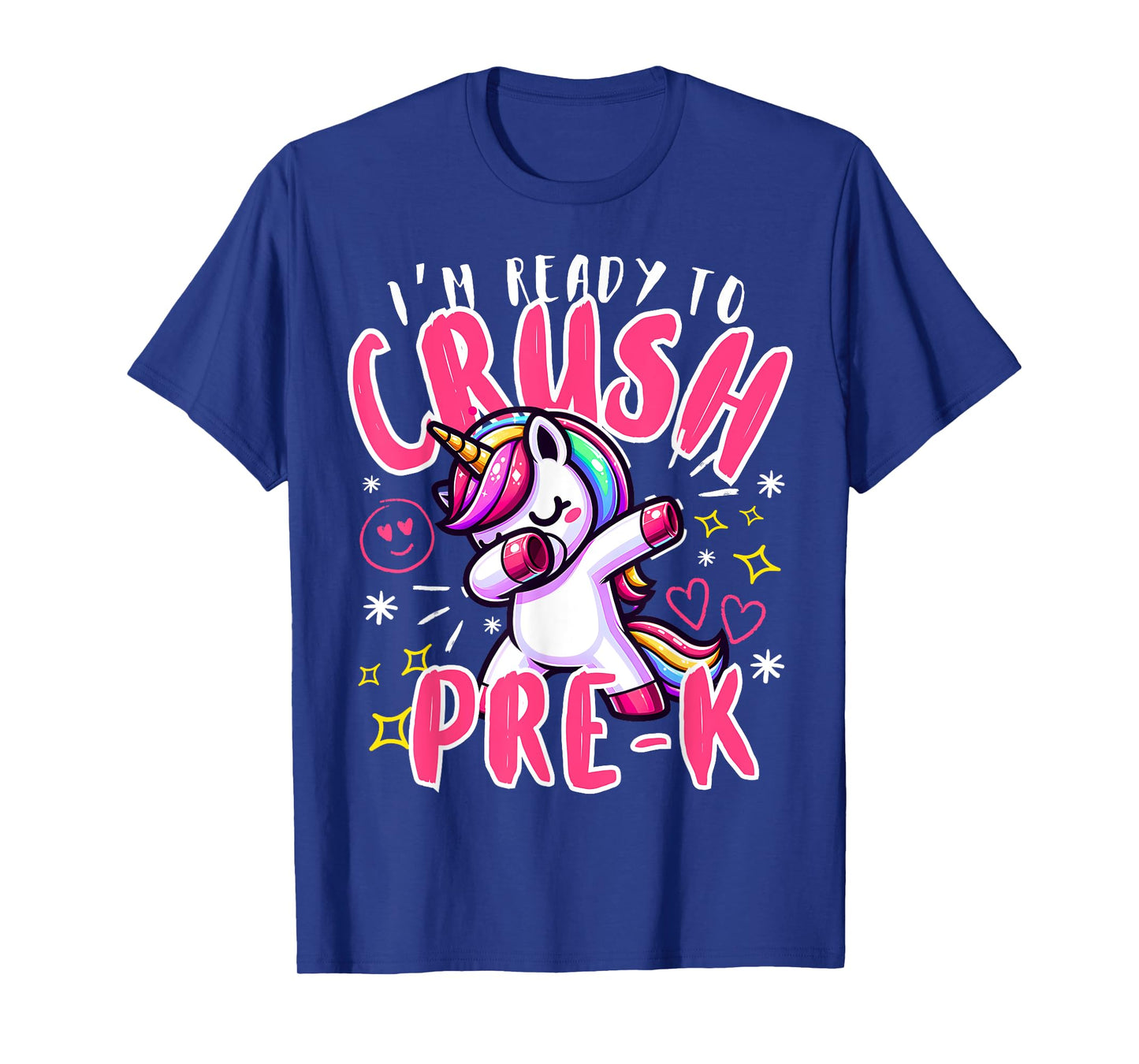 I'm Ready To Crush Pre-K Unicorn First Day of Preschool Kids T-Shirt