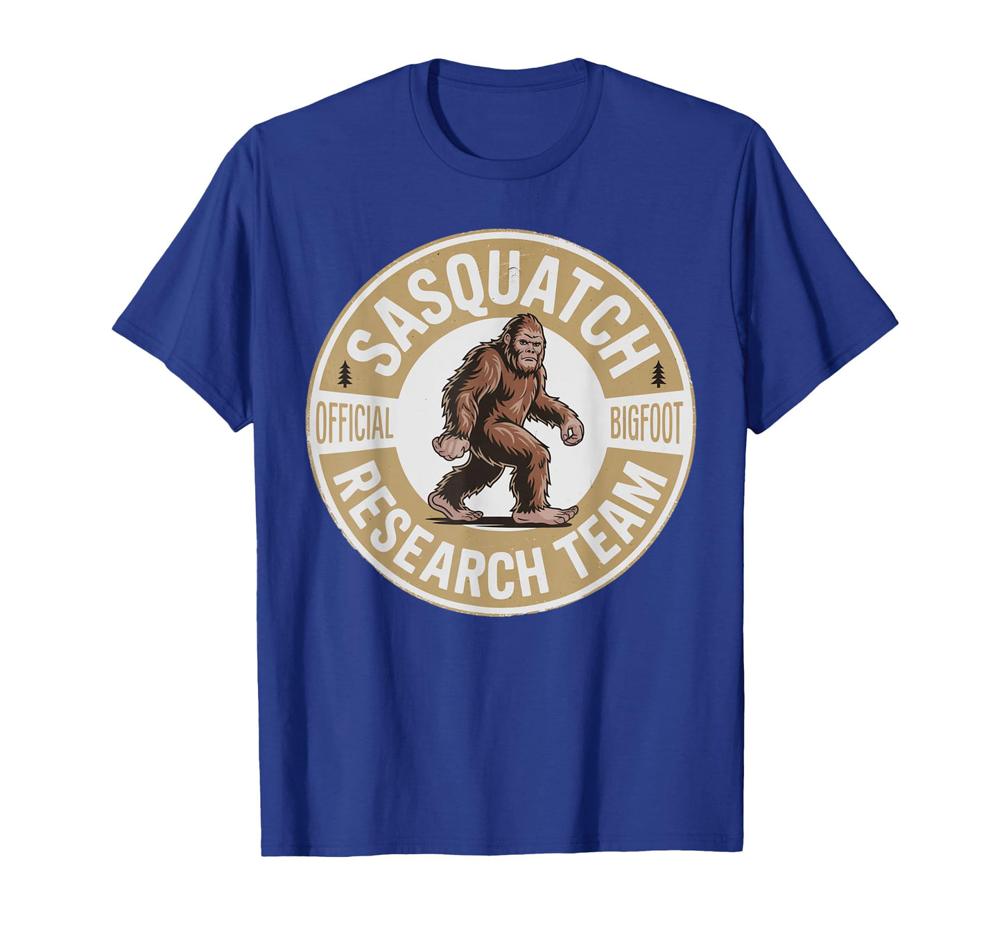 Bigfoot Research Team Retro Vintage Sasquatch Men Women T-Shirt