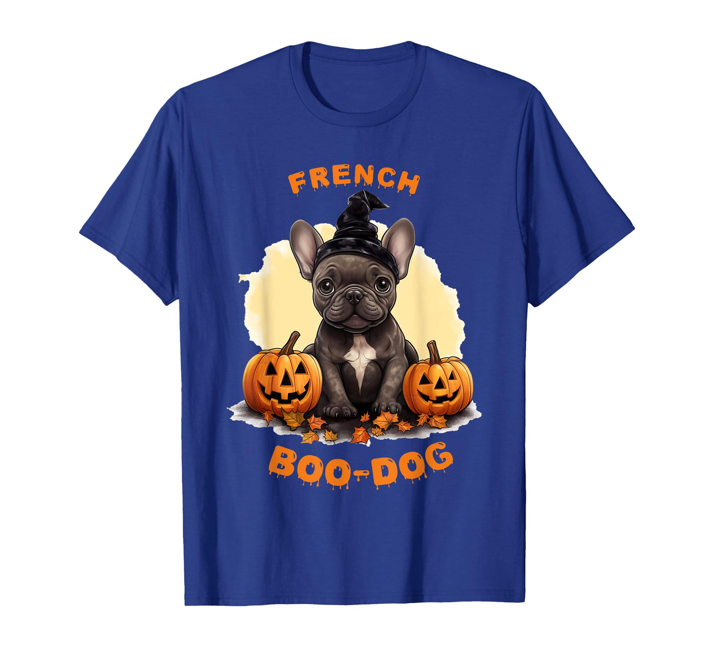 Halloween Frenchie, French Boo-dog, bulldog T-Shirt