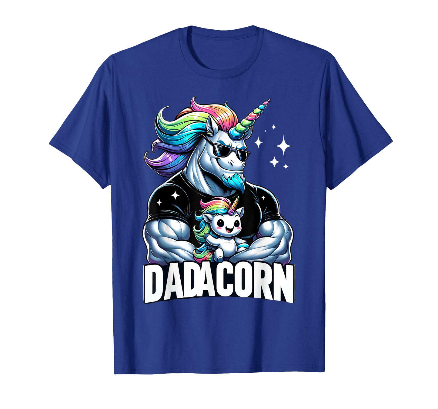 Father's Day Dadacorn Unicorn Dad and Son Daughter, Dadacorn T-Shirt