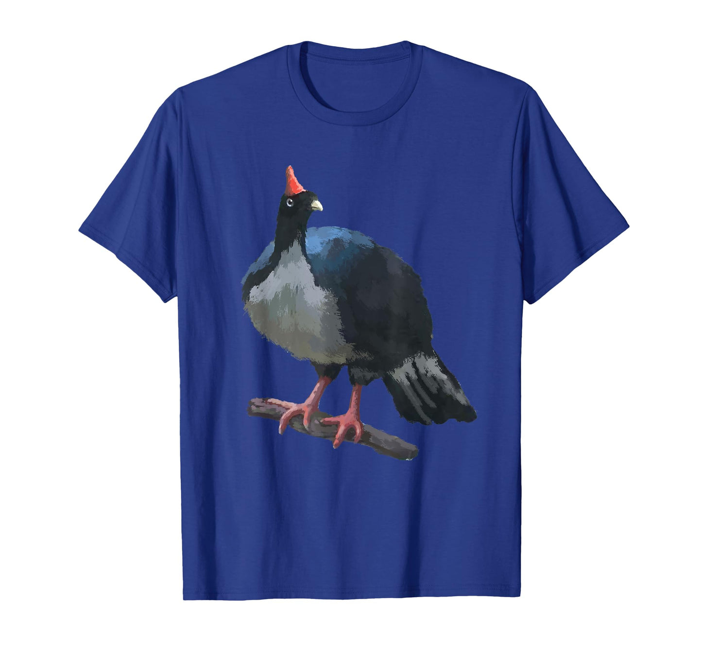 Horned Guan Bird T Shirt Tshirt tee