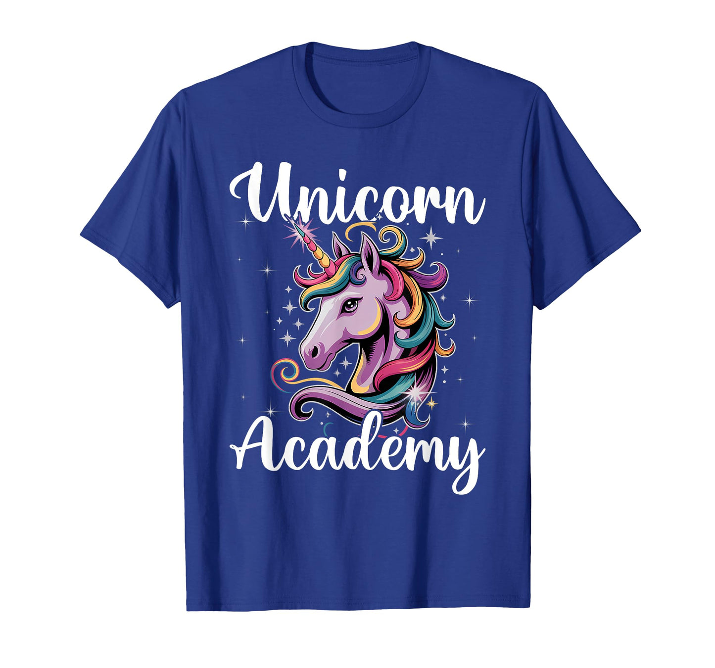 Unicorn Academy Enchanting Graphic Logo T-Shirt