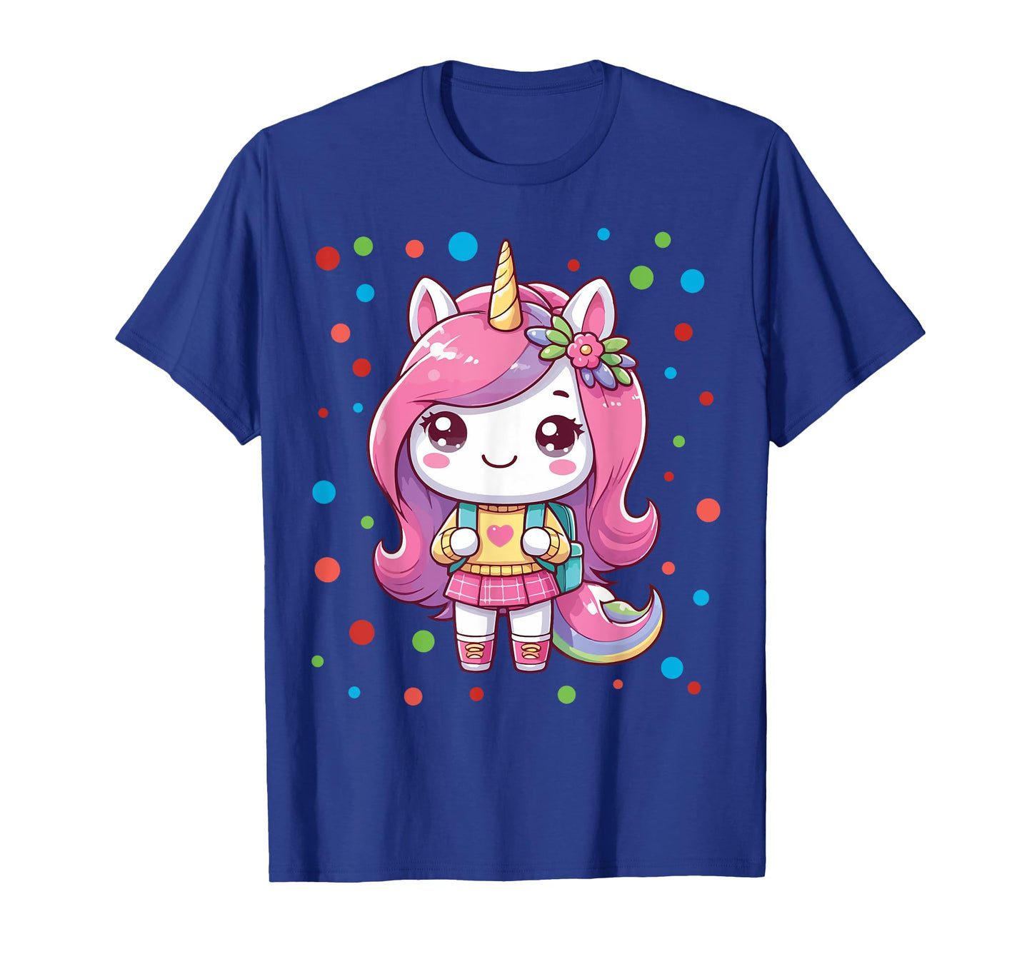 Happy Dot Day Unicorn Dots For Girls T-Shirt