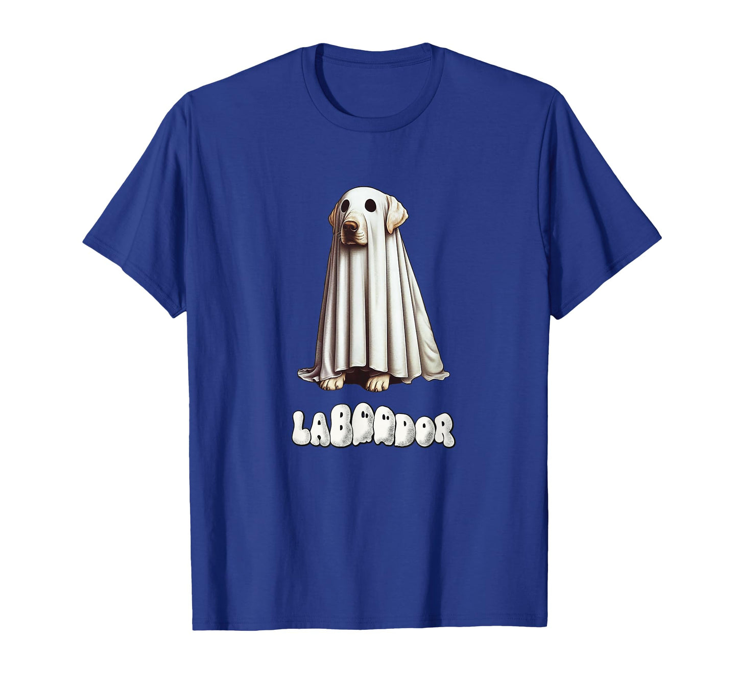 Funny Yellow Labrador Halloween Ghost, LaBOOdor, Lab Mom T-Shirt