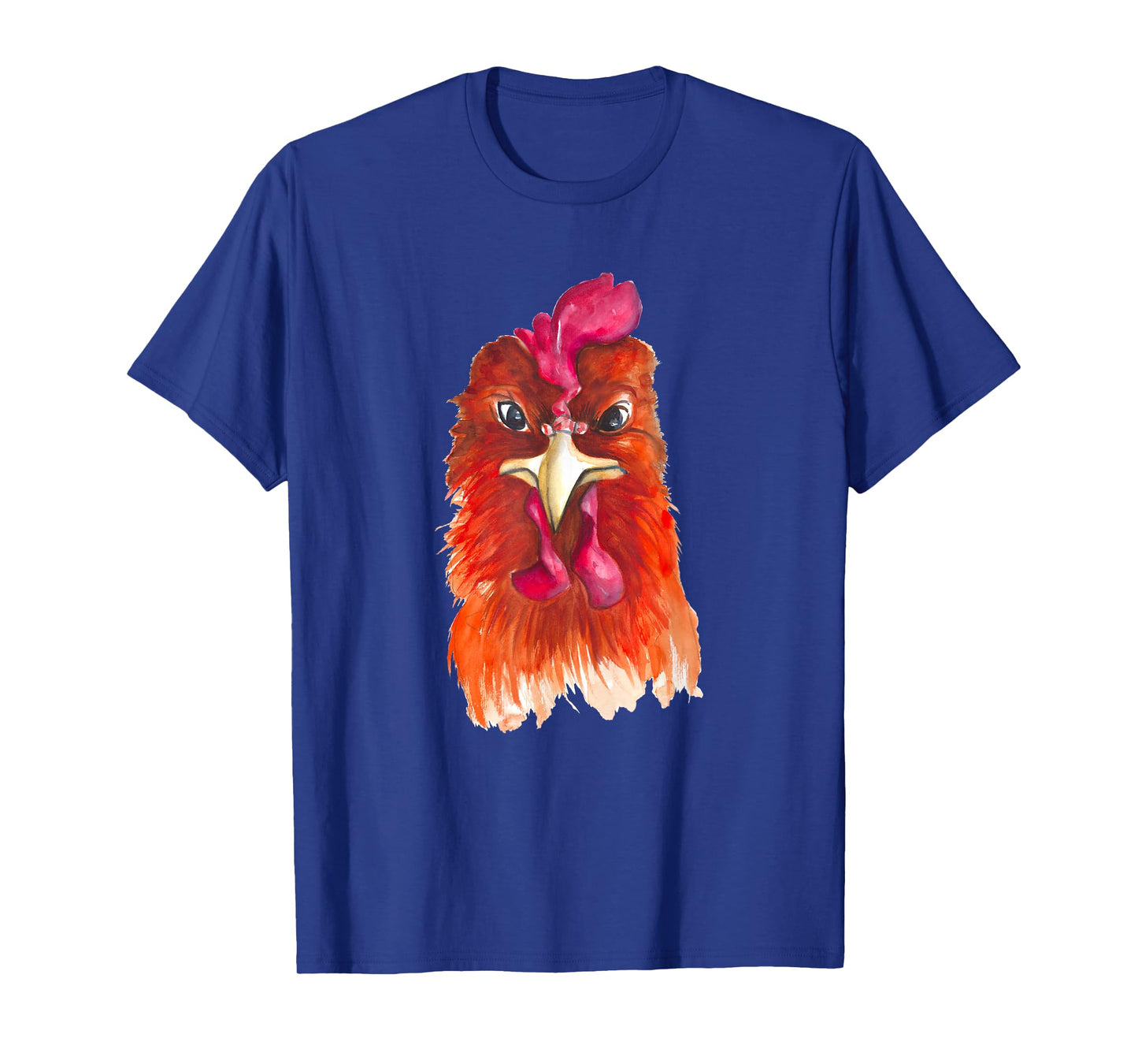 Funny Chicken Farmer design women men angry rooster T-Shirt